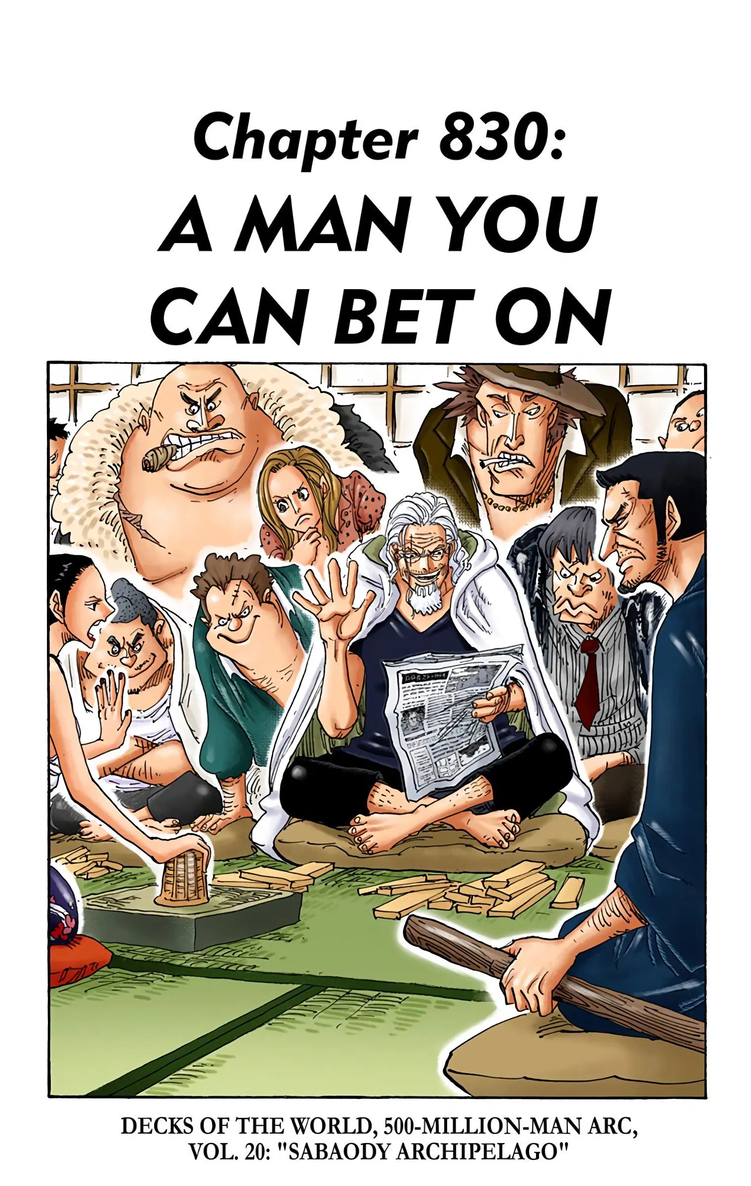 One Piece Colored - Chapter 830 - Page 1