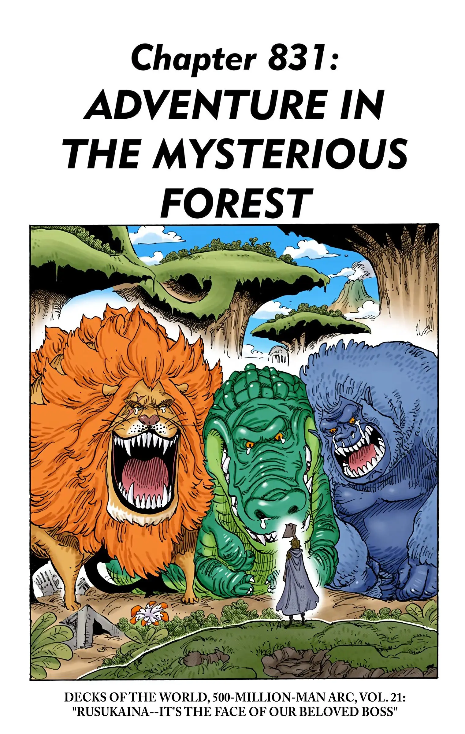 One Piece Colored - Chapter 831 - Page 1