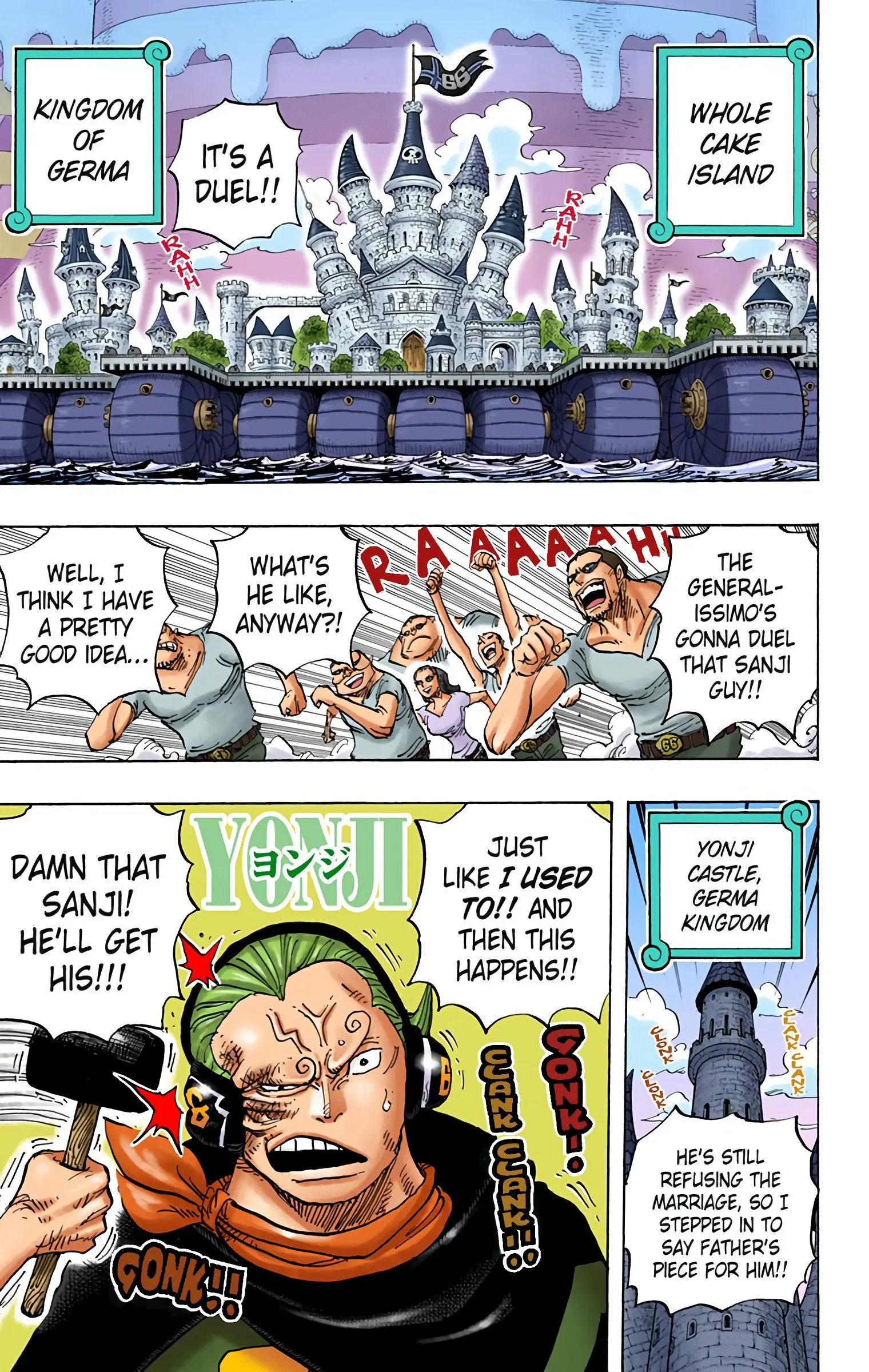 One Piece Colored - Chapter 833 - Page 1
