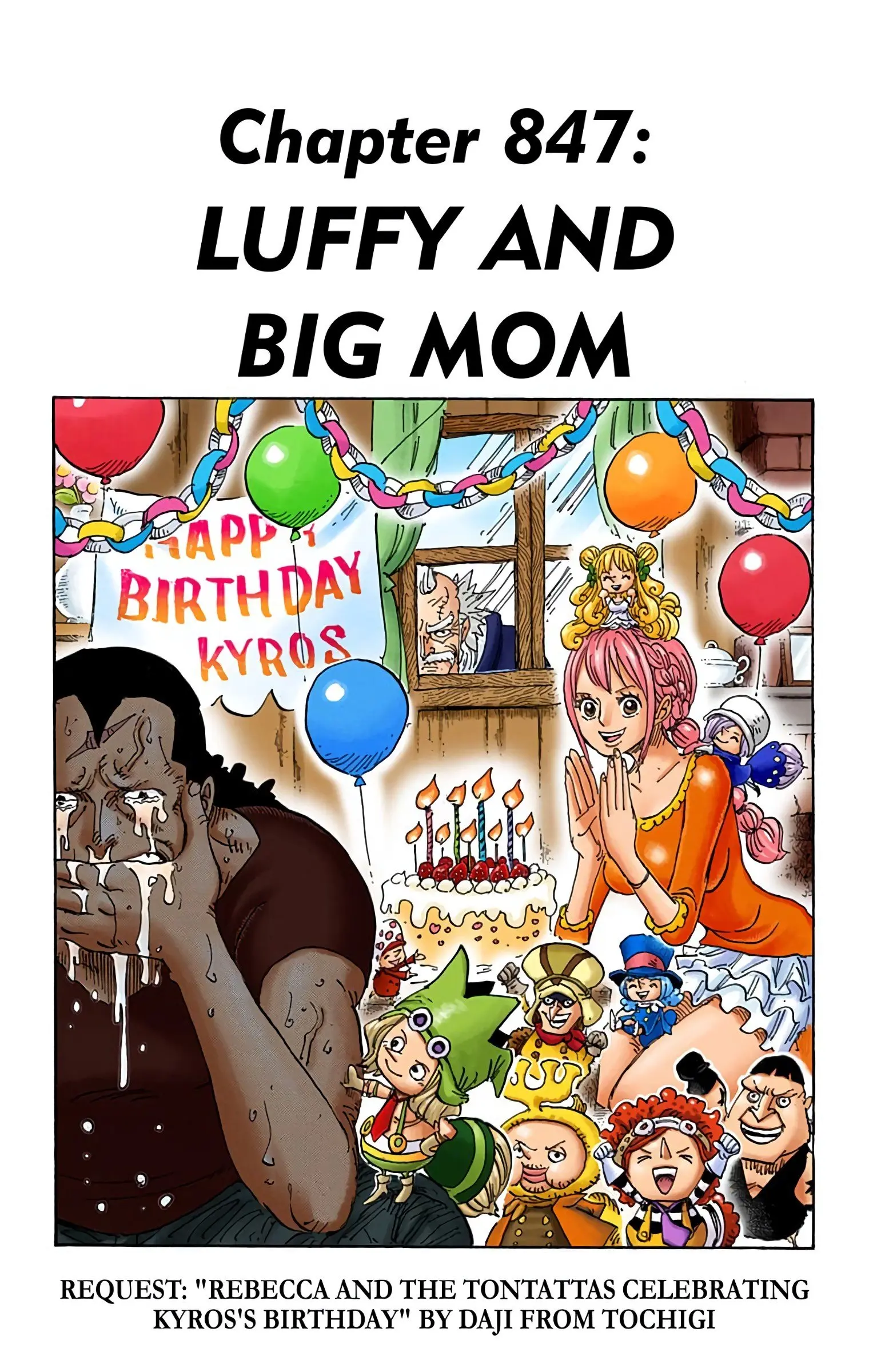 One Piece Colored - Chapter 847 - Page 1
