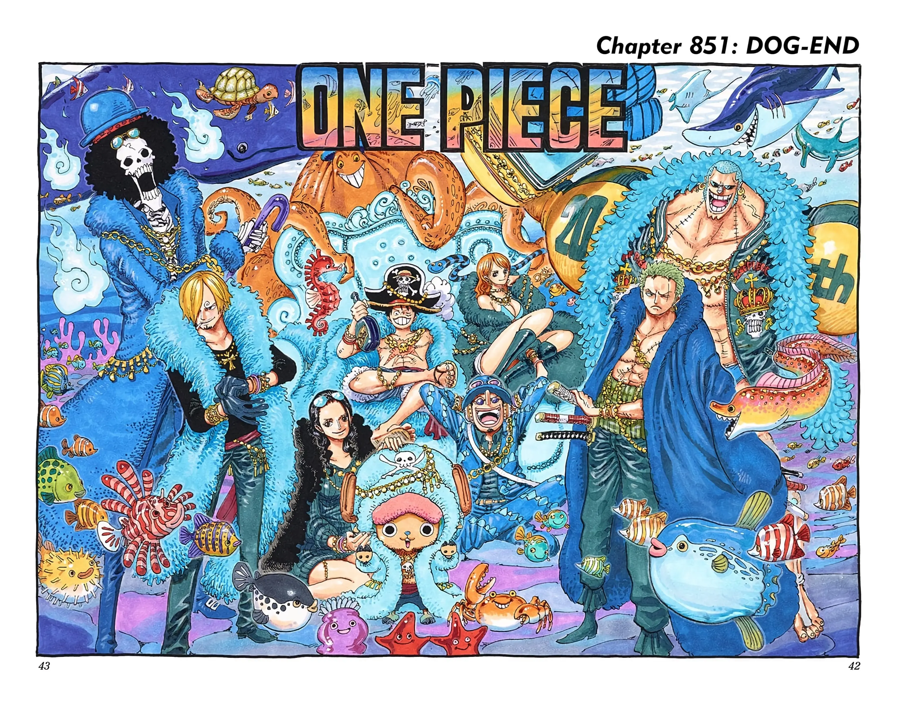 One Piece Colored - Chapter 851 - Page 1