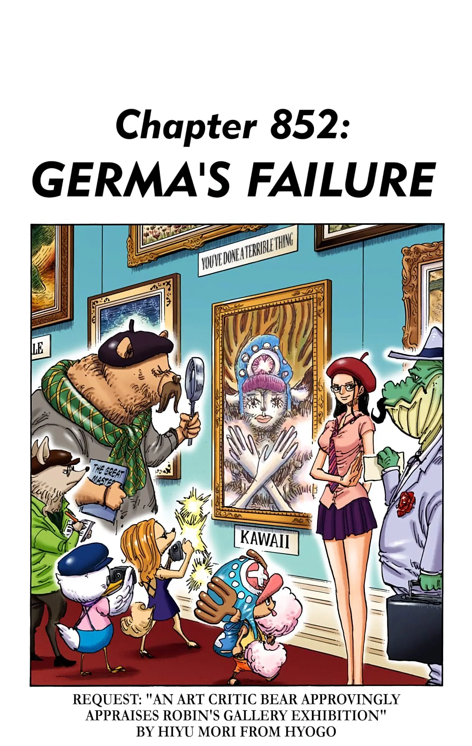 One Piece Colored - Chapter 852 - Page 1