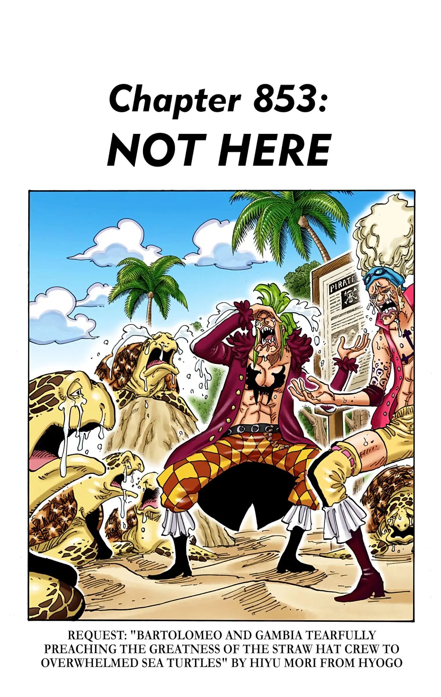 One Piece Colored - Chapter 853 - Page 1