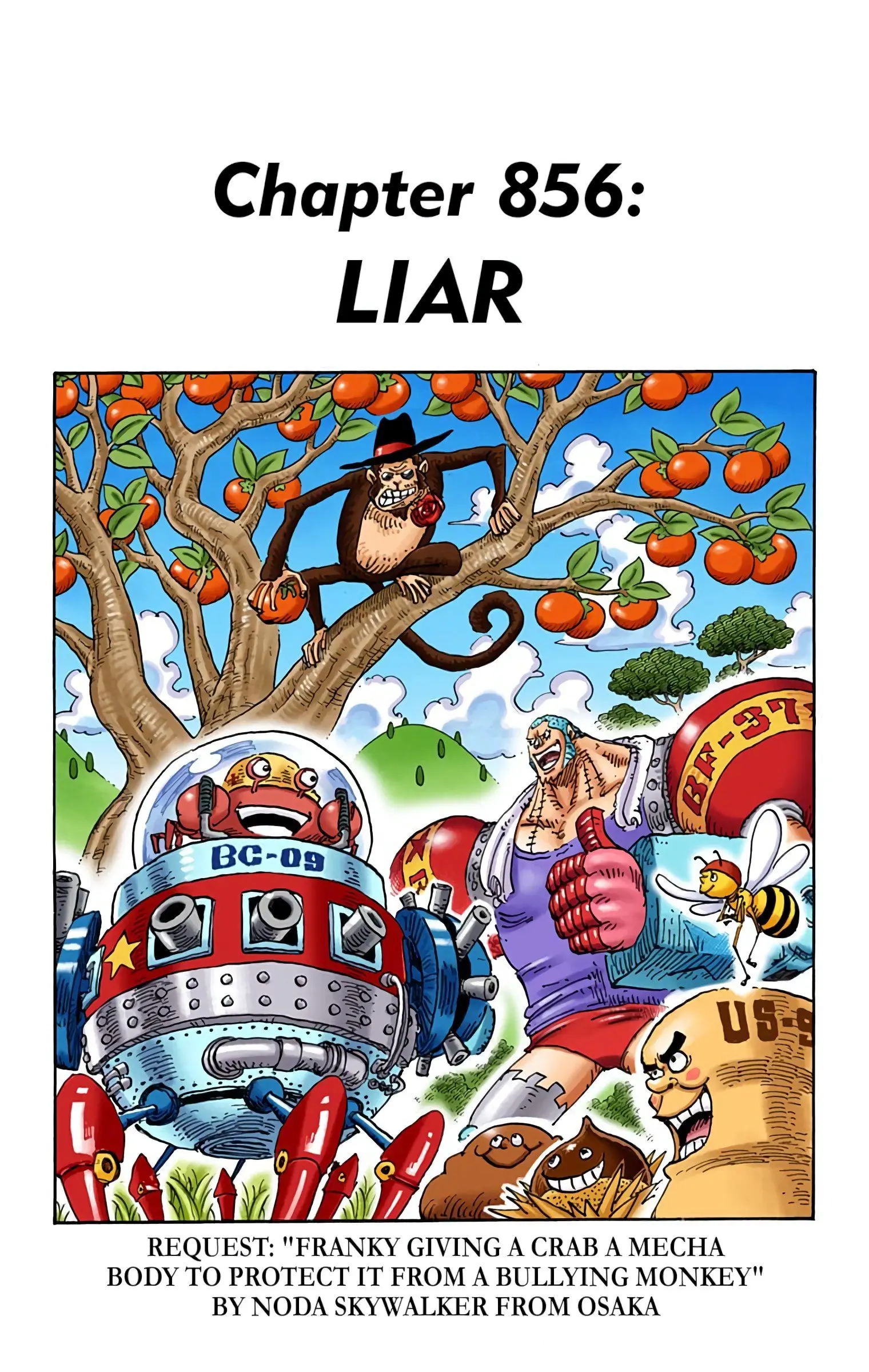 One Piece Colored - Chapter 856 - Page 1
