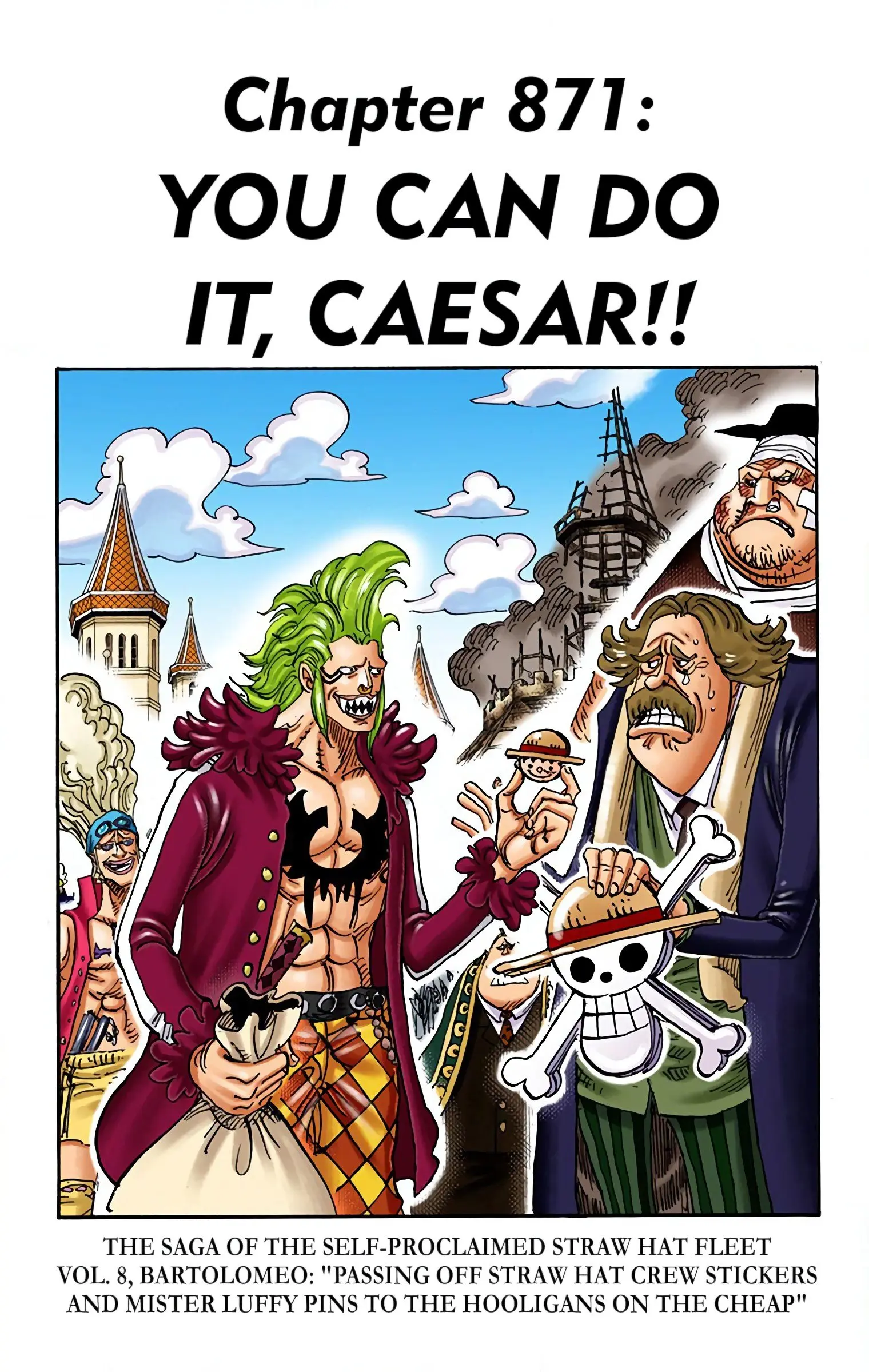 One Piece Colored - Chapter 871 - Page 1