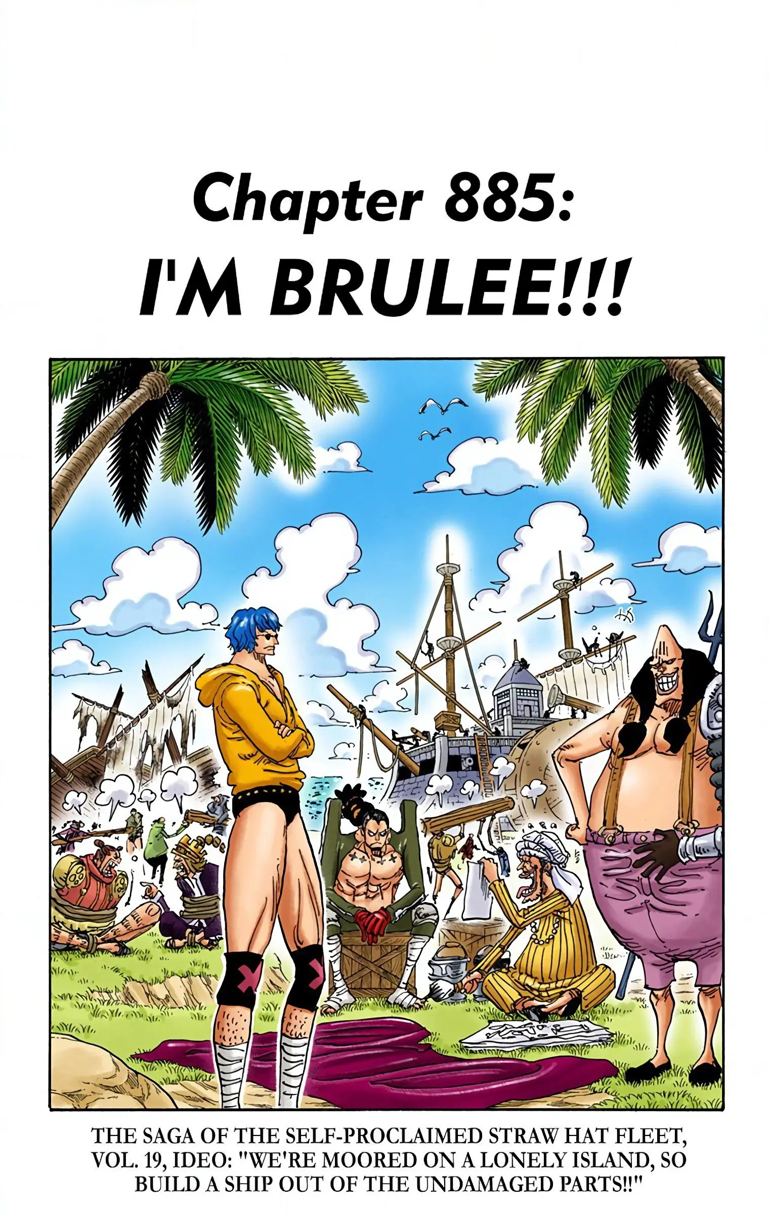 One Piece Colored - Chapter 885 - Page 1