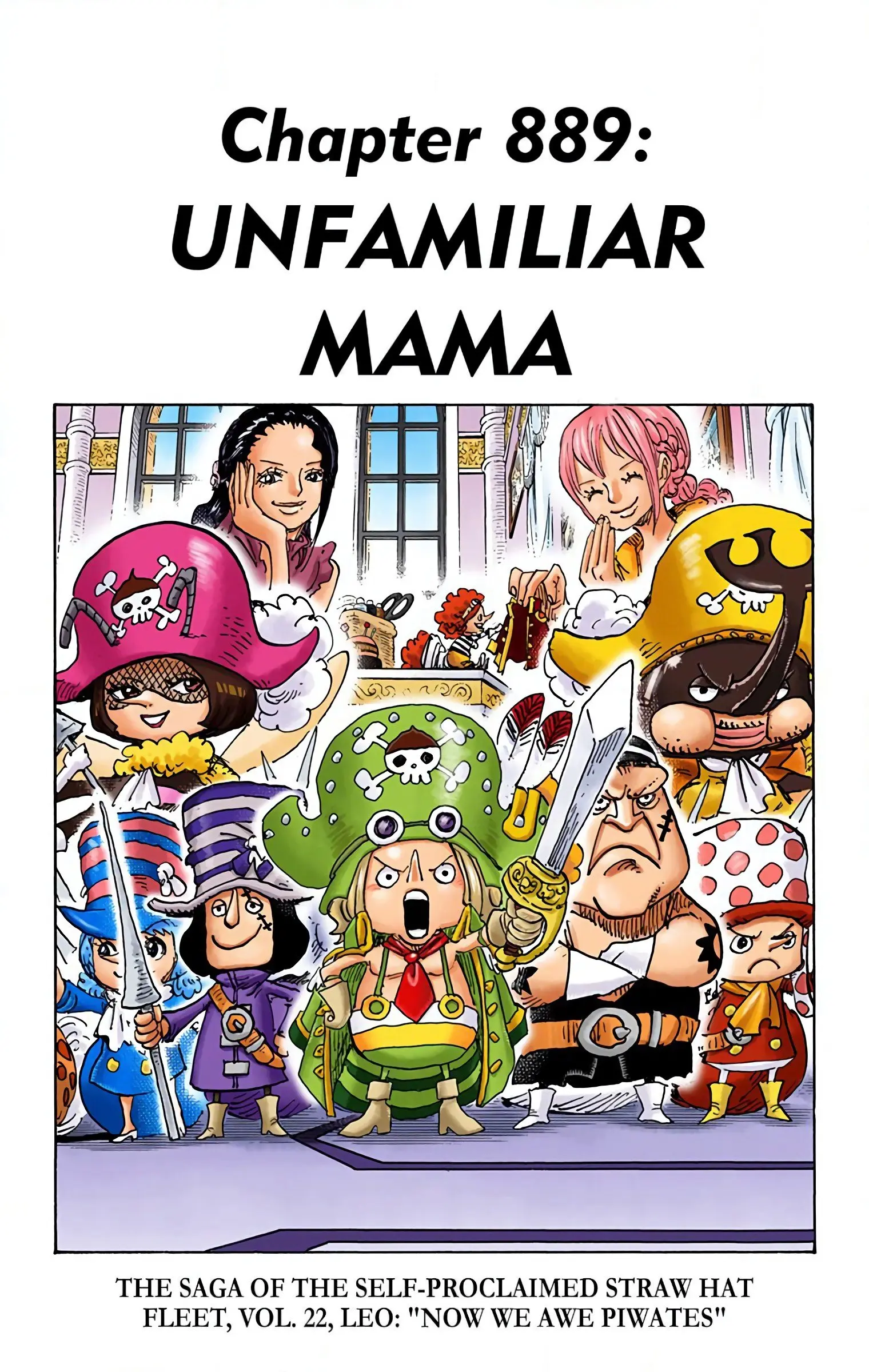 One Piece Colored - Chapter 889 - Page 1