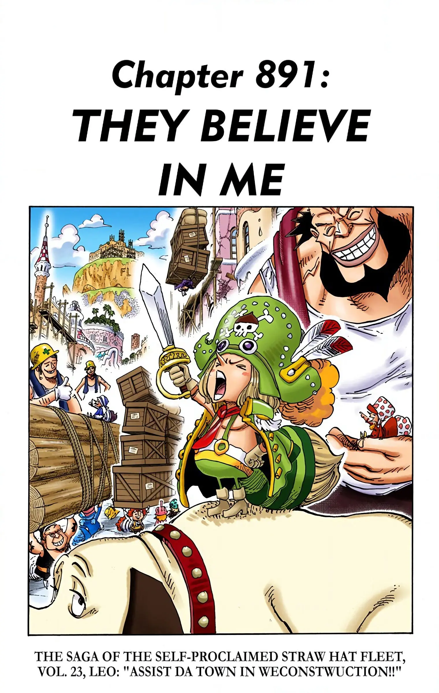 One Piece Colored - Chapter 891 - Page 1