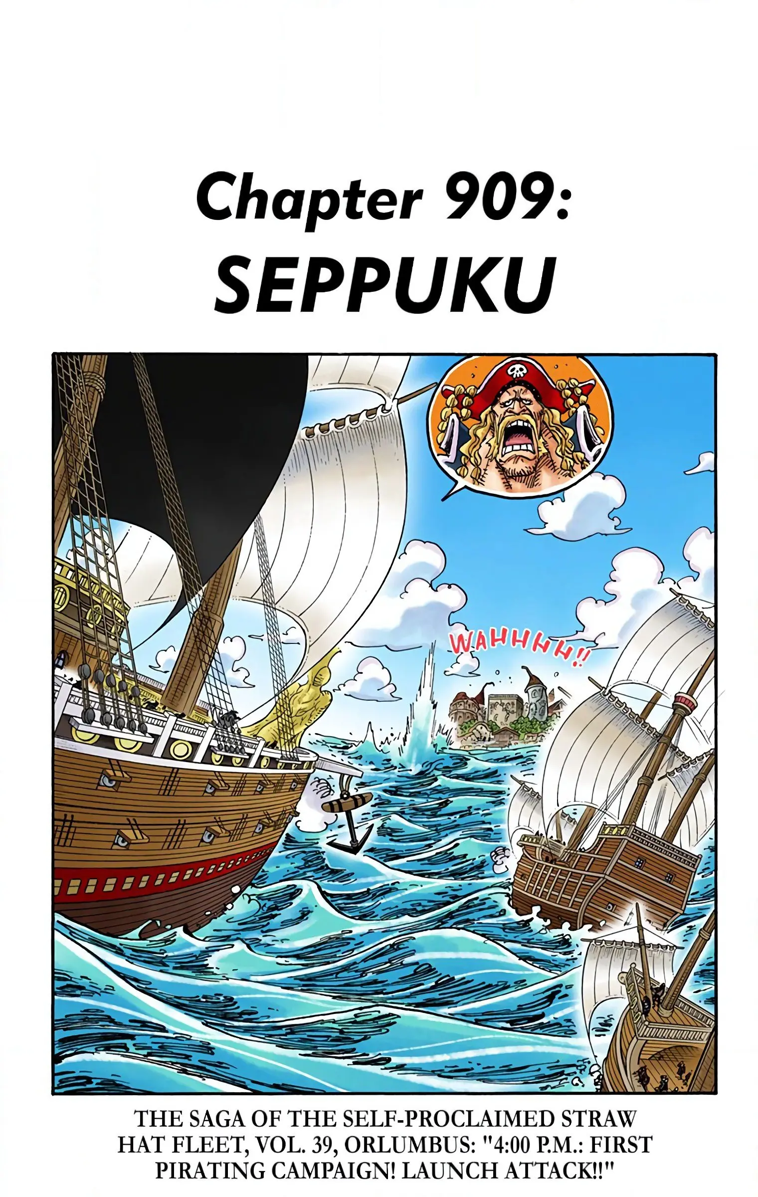 One Piece Colored - Chapter 909 - Page 1