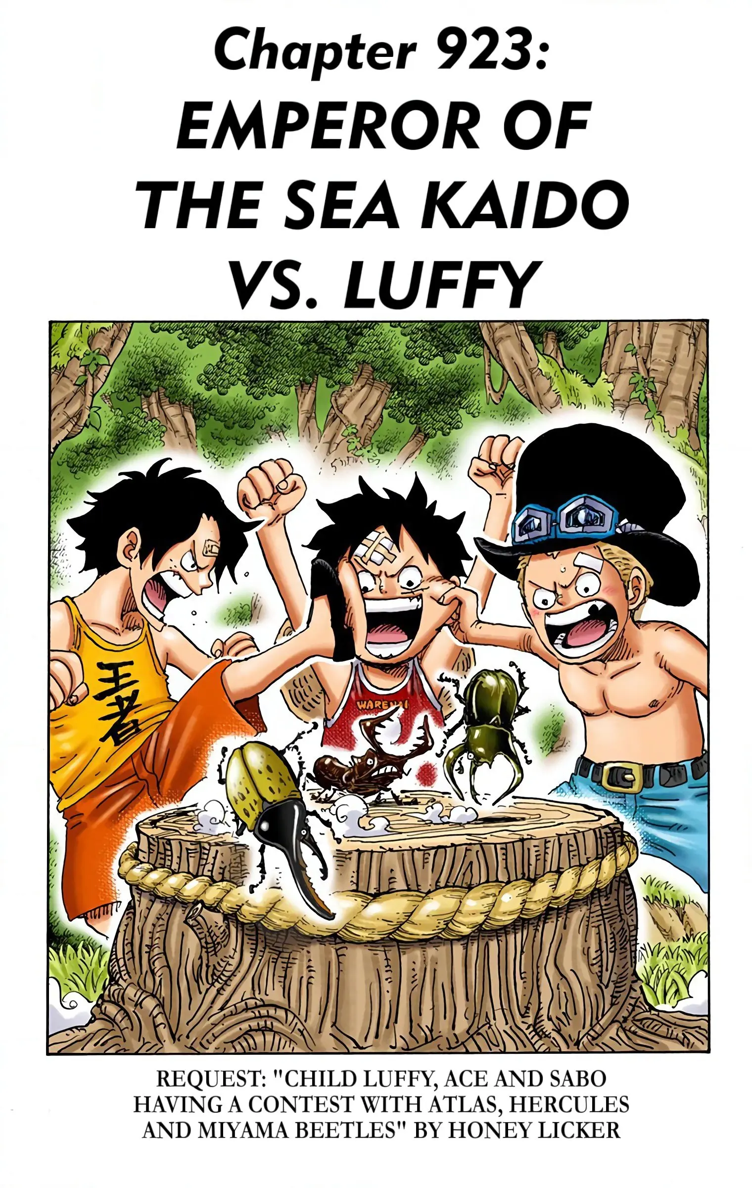 One Piece Colored - Chapter 923 - Page 1