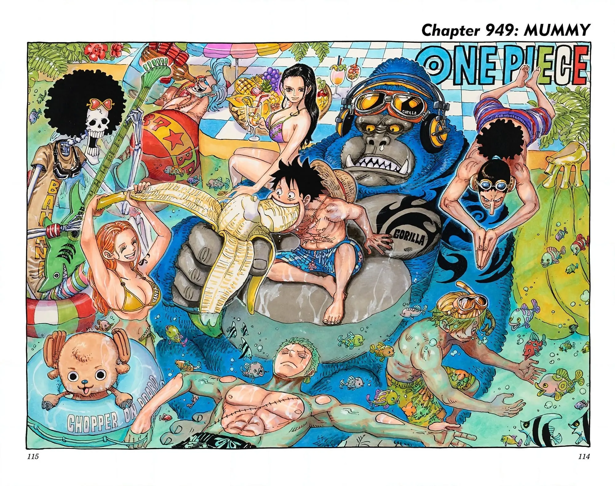 One Piece Colored - Chapter 949 - Page 1
