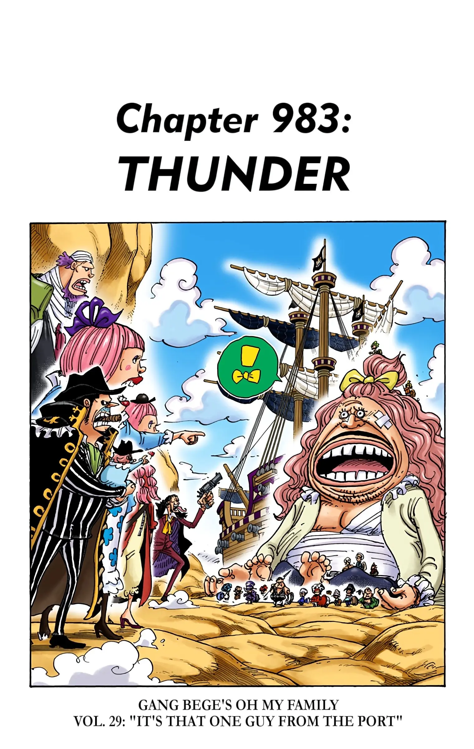 One Piece Colored - Chapter 983 - Page 1