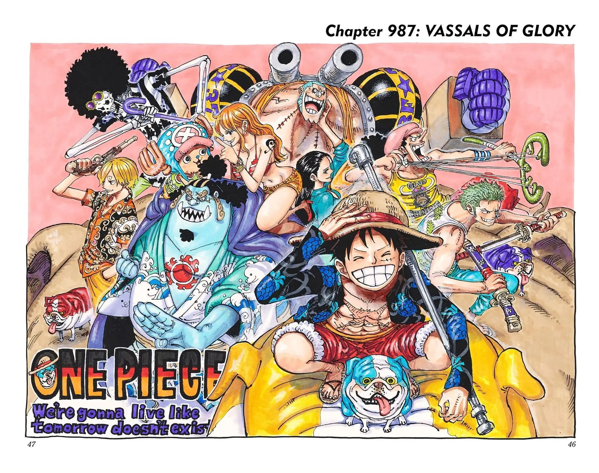 One Piece Colored - Chapter 987 - Page 1