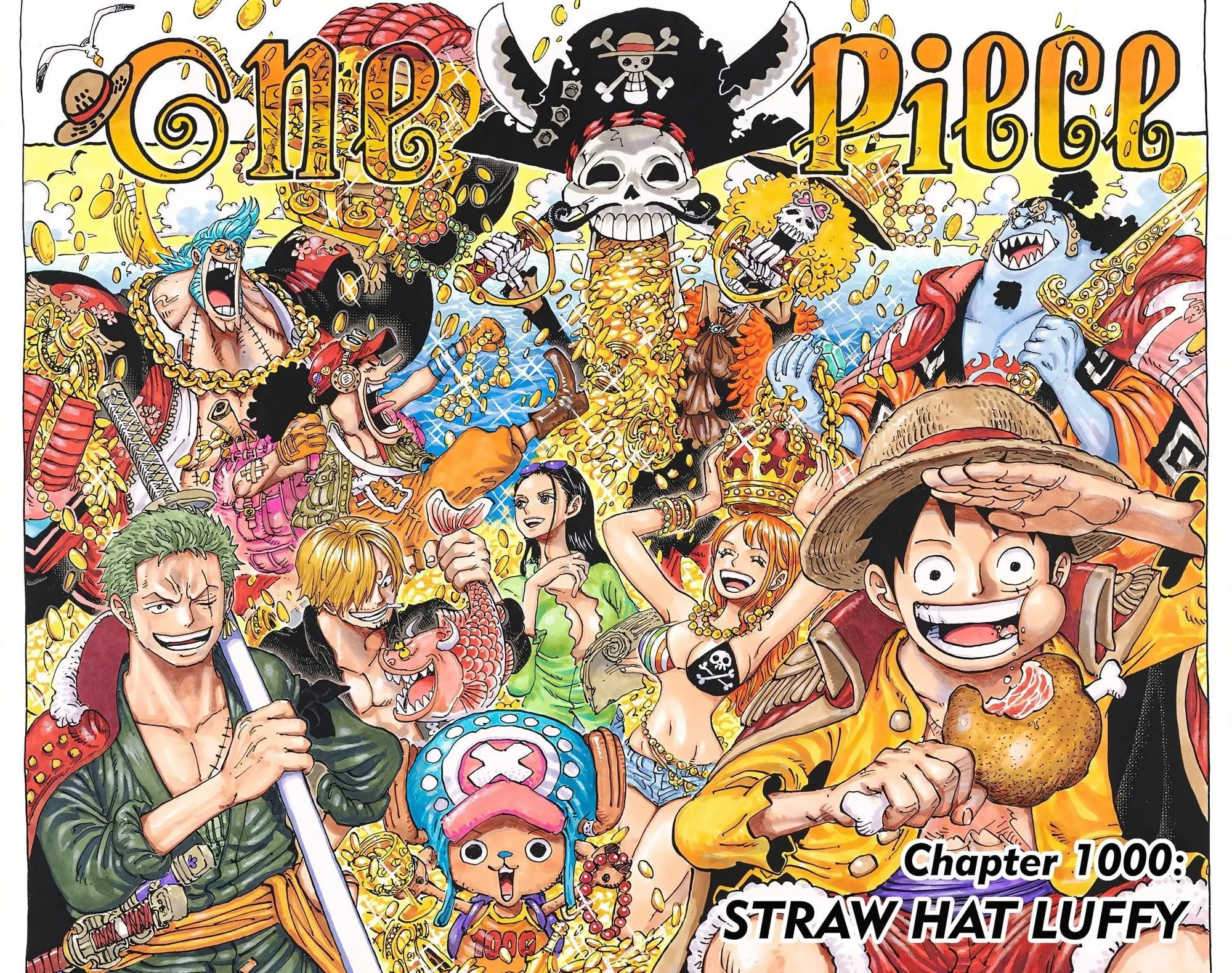 One Piece Colored - Chapter 1000 - Page 1