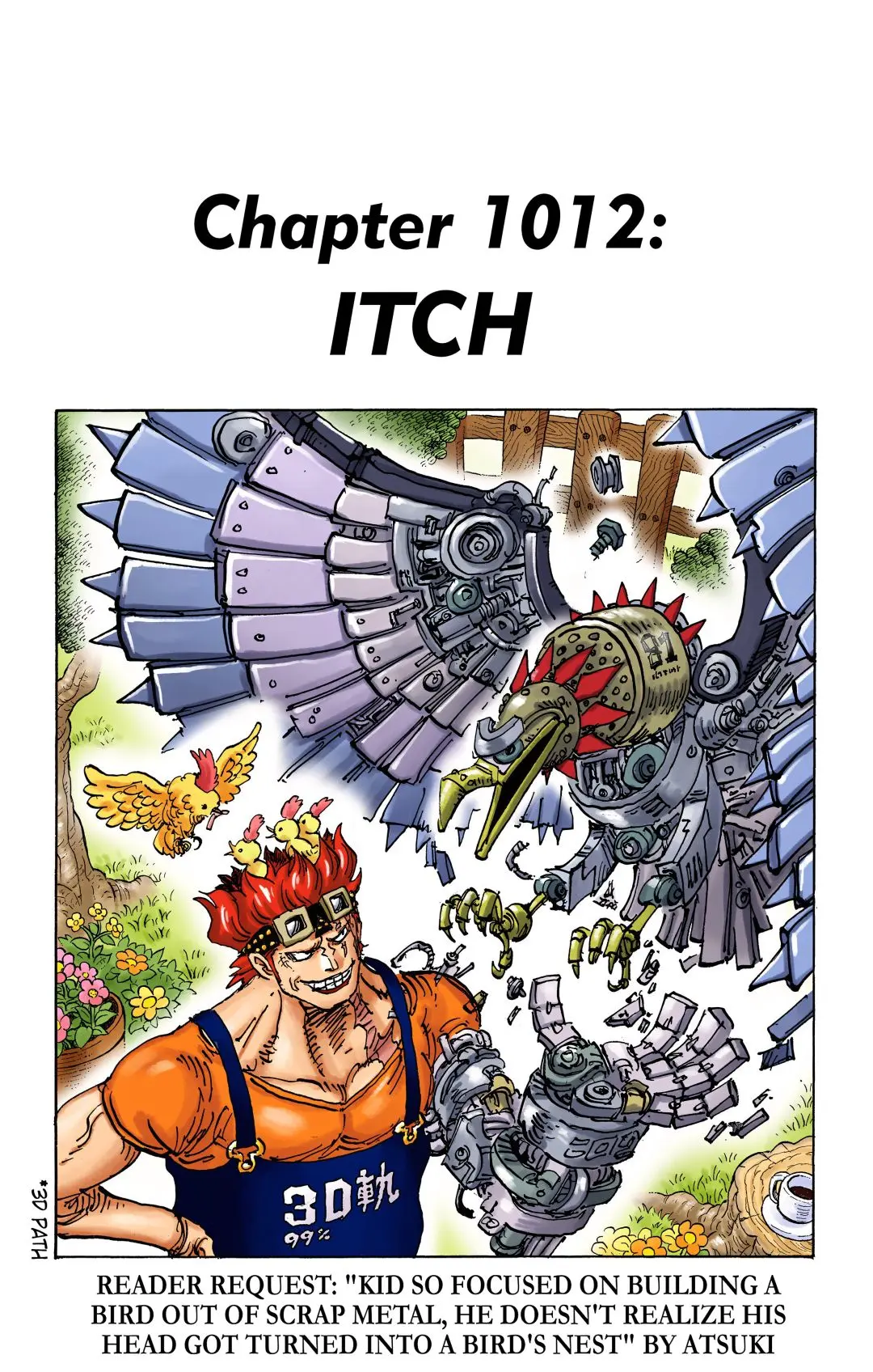 One Piece Colored - Chapter 1012 - Page 1