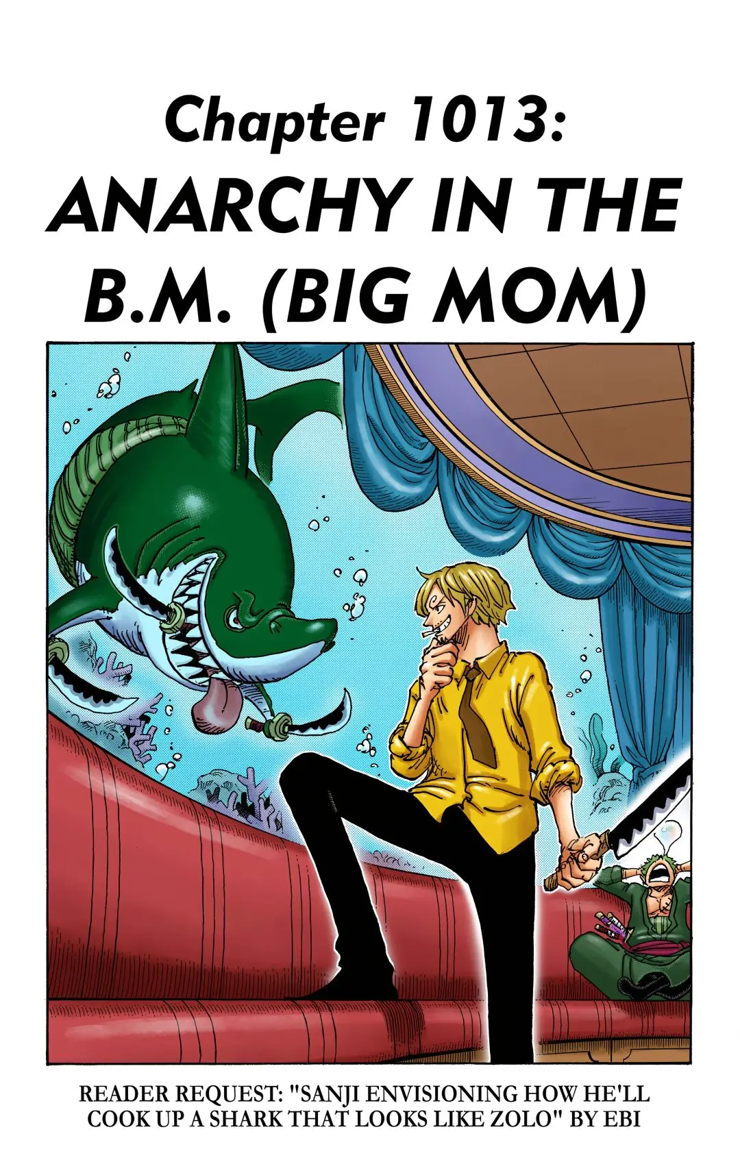 One Piece Colored - Chapter 1013 - Page 1