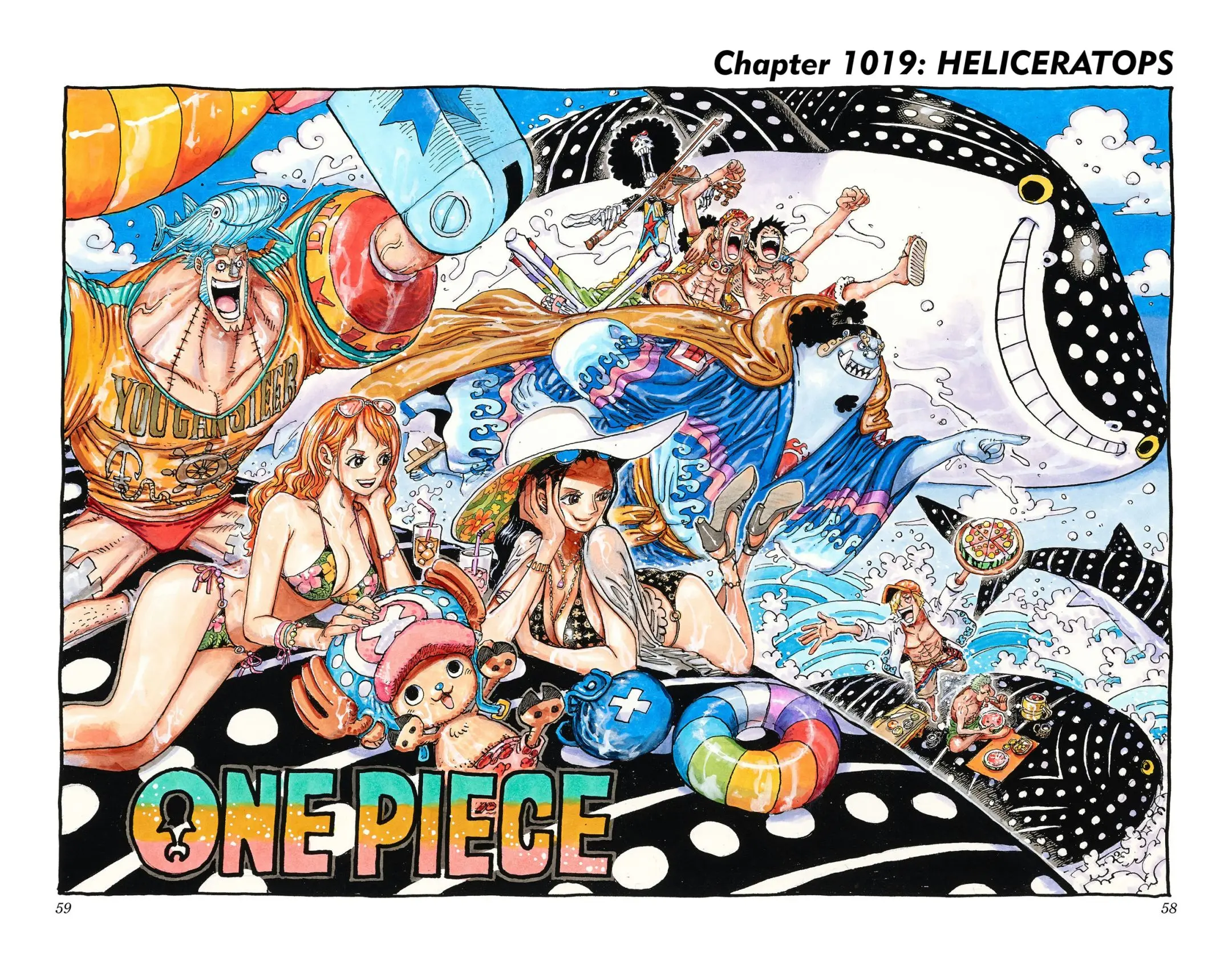 One Piece Colored - Chapter 1019 - Page 1
