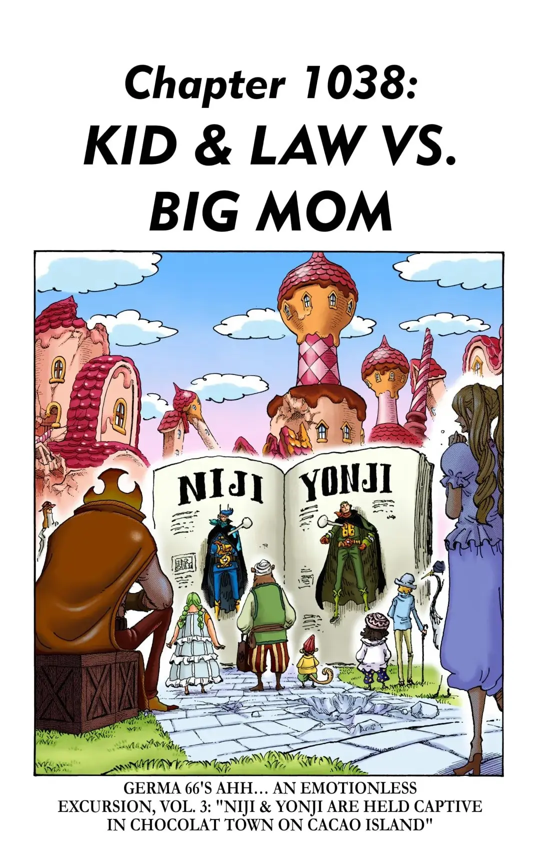 One Piece Colored - Chapter 1038 - Page 1