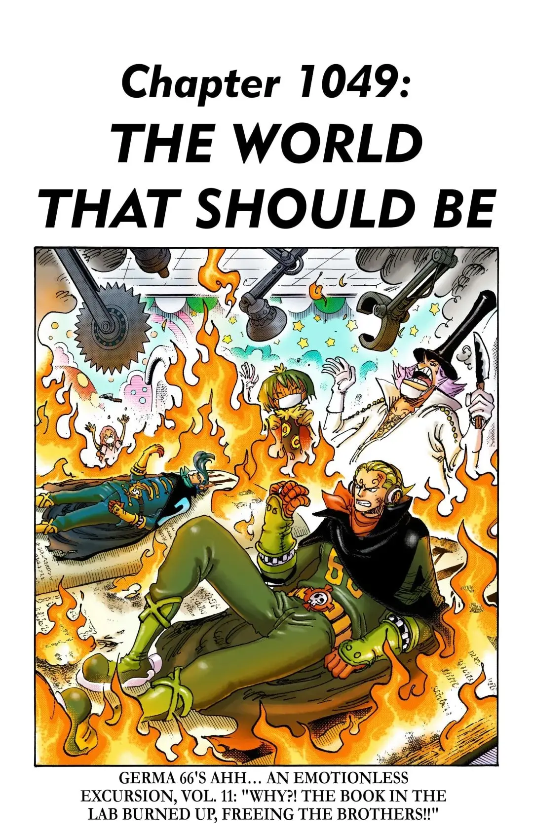 One Piece Colored - Chapter 1049 - Page 1