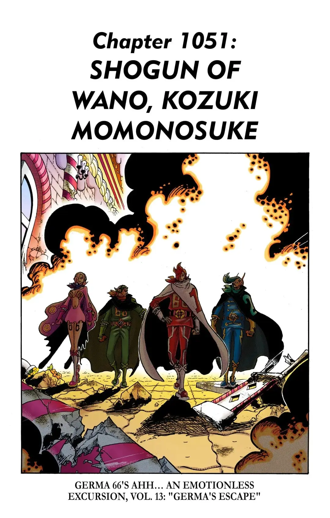 One Piece Colored - Chapter 1051 - Page 1