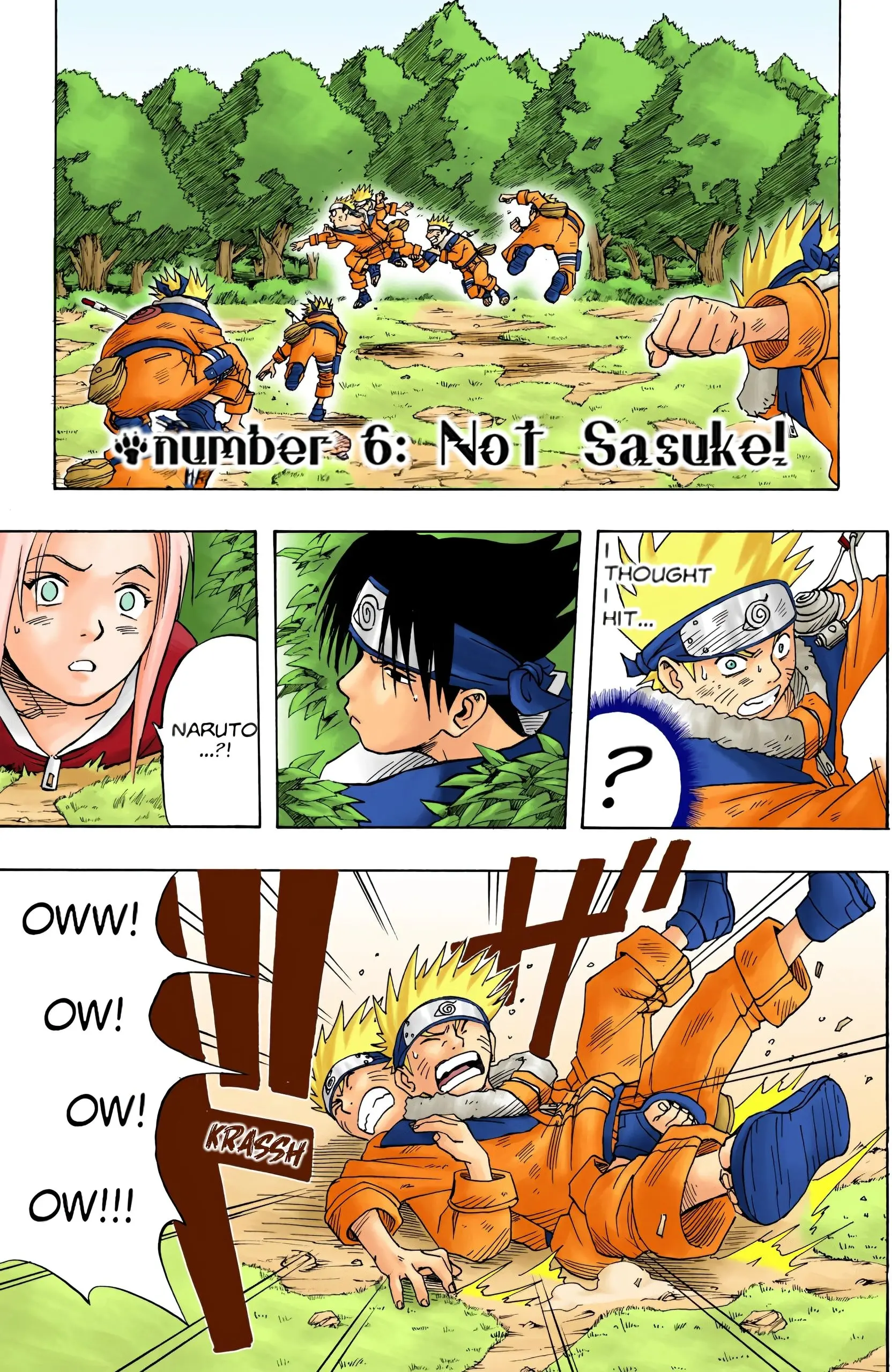 Naruto Colored Manga Online - Chapter 6 - Page 1