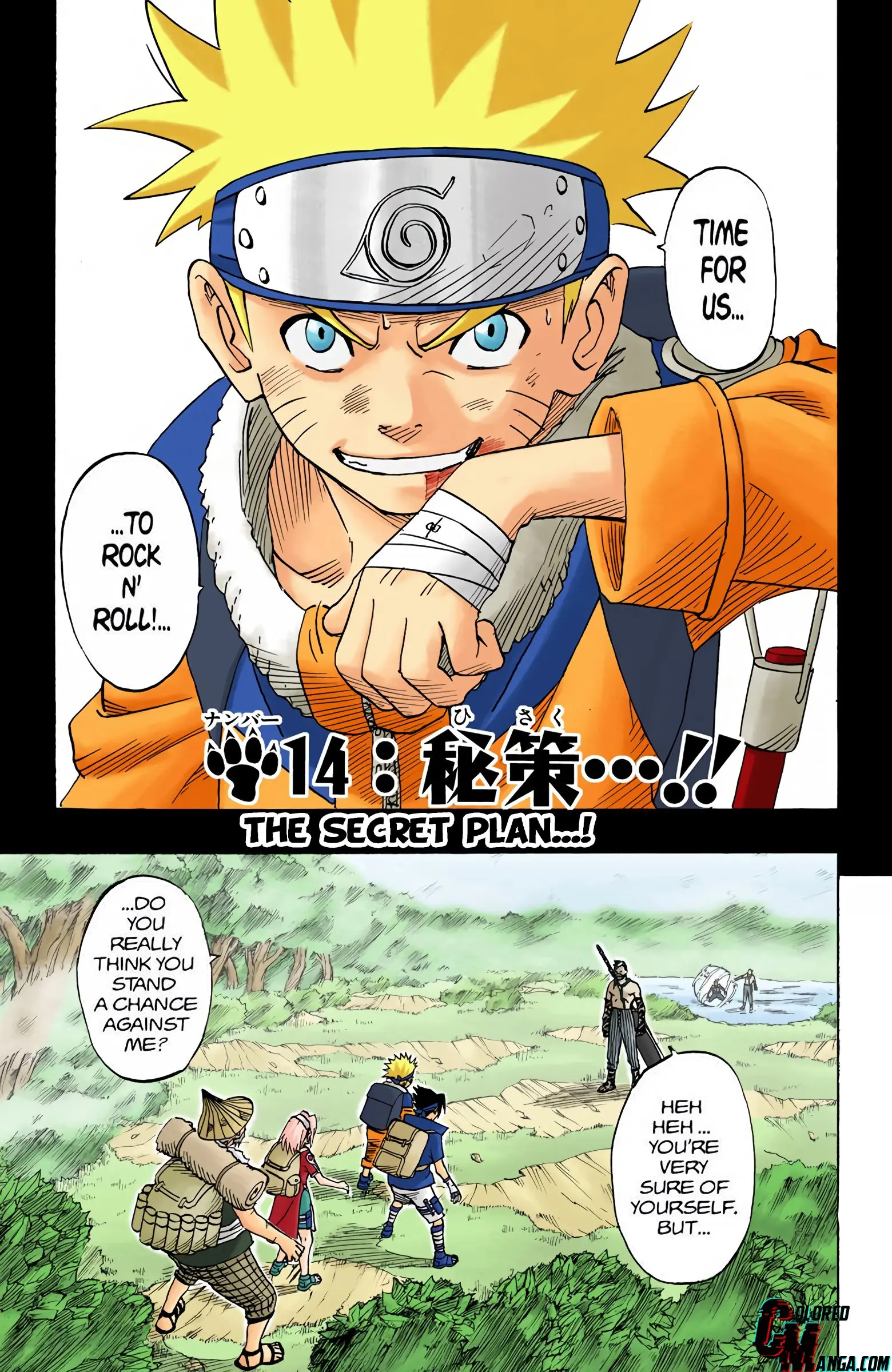 Naruto Colored Manga Online - Chapter 14 - Page 1