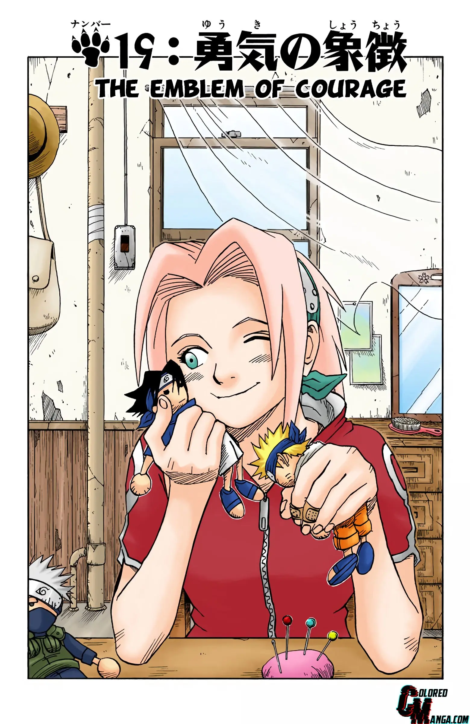 Naruto Colored Manga Online - Chapter 19 - Page 1