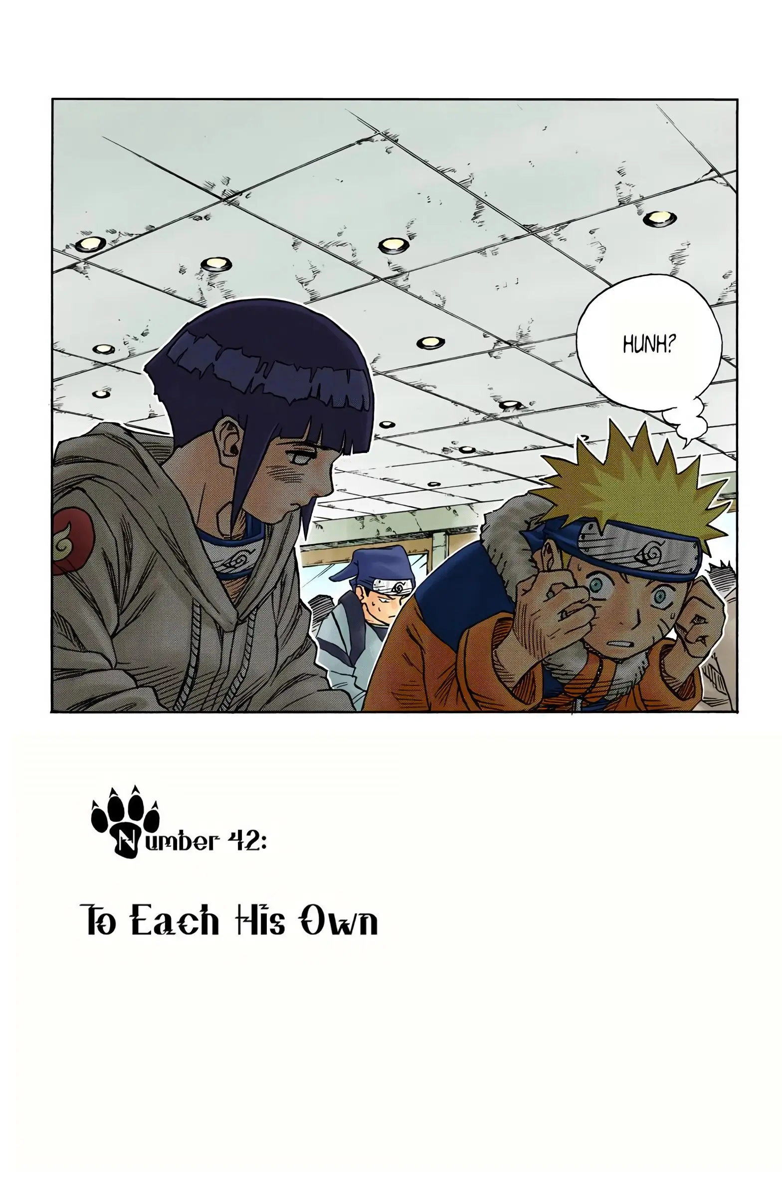 Naruto Colored Manga Online - Chapter 42 - Page 1