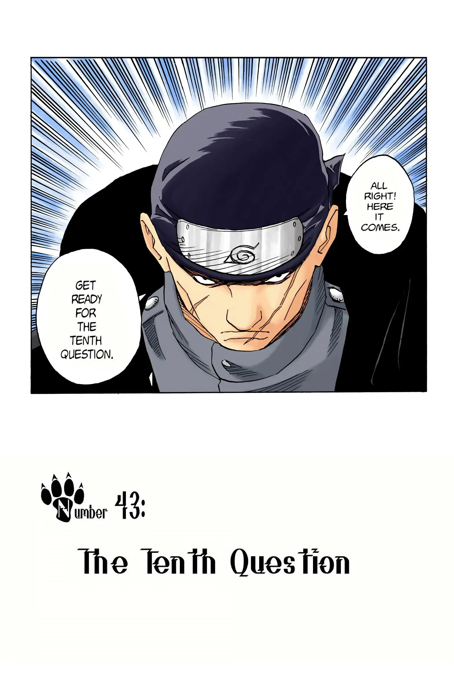 Naruto Colored Manga Online - Chapter 43 - Page 1