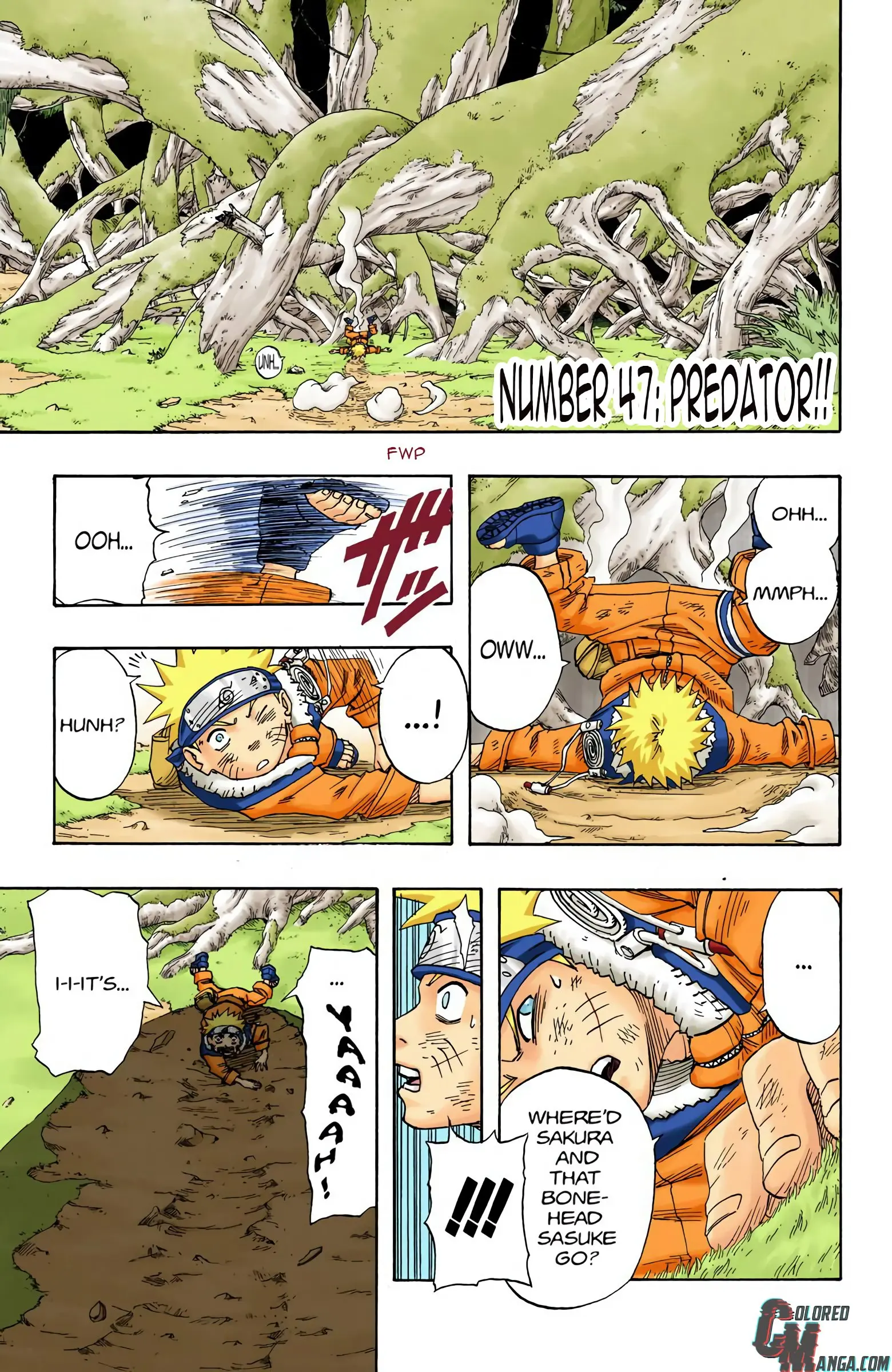 Naruto Colored Manga Online - Chapter 47 - Page 1