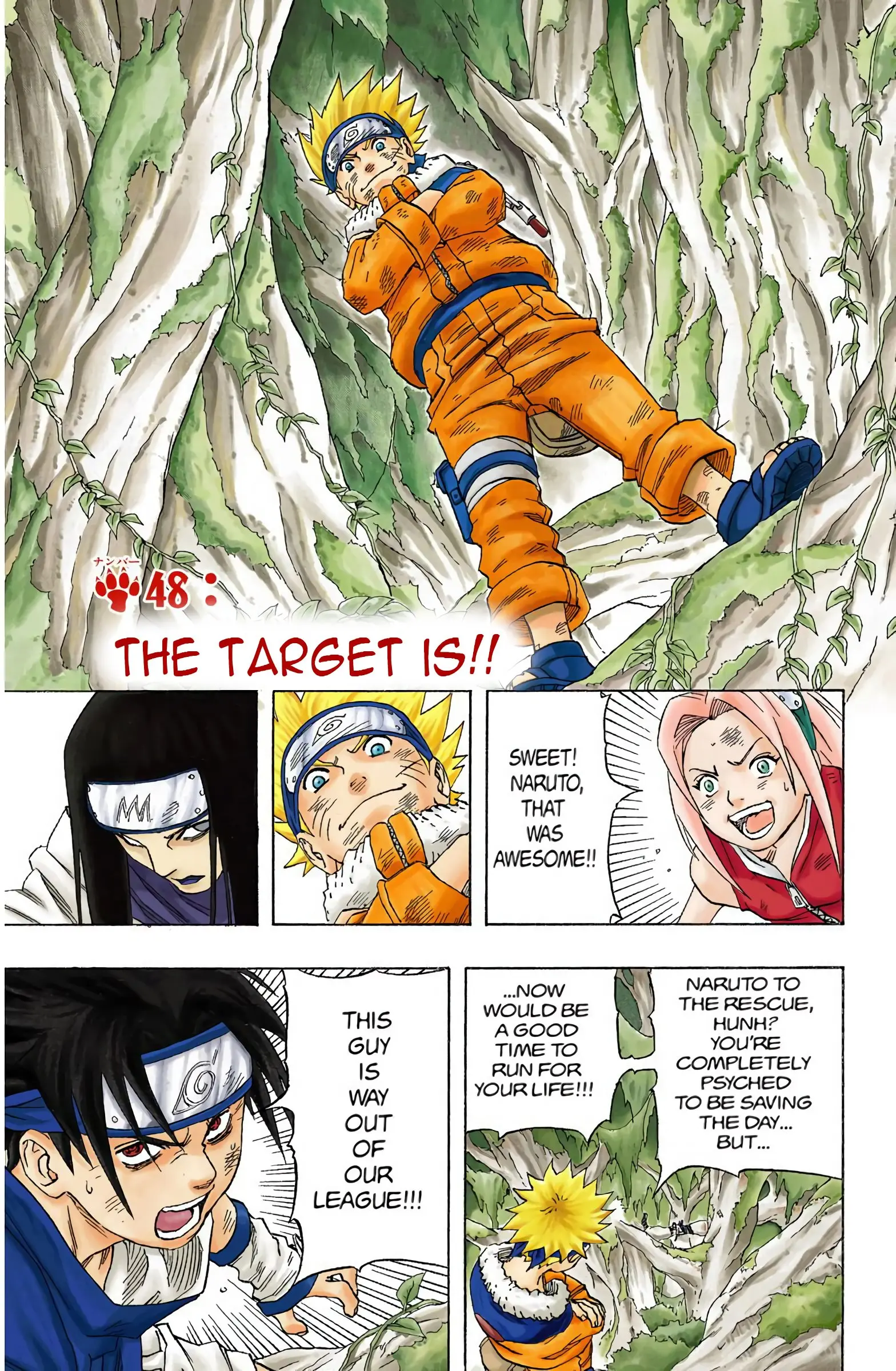 Naruto Colored Manga Online - Chapter 48 - Page 1