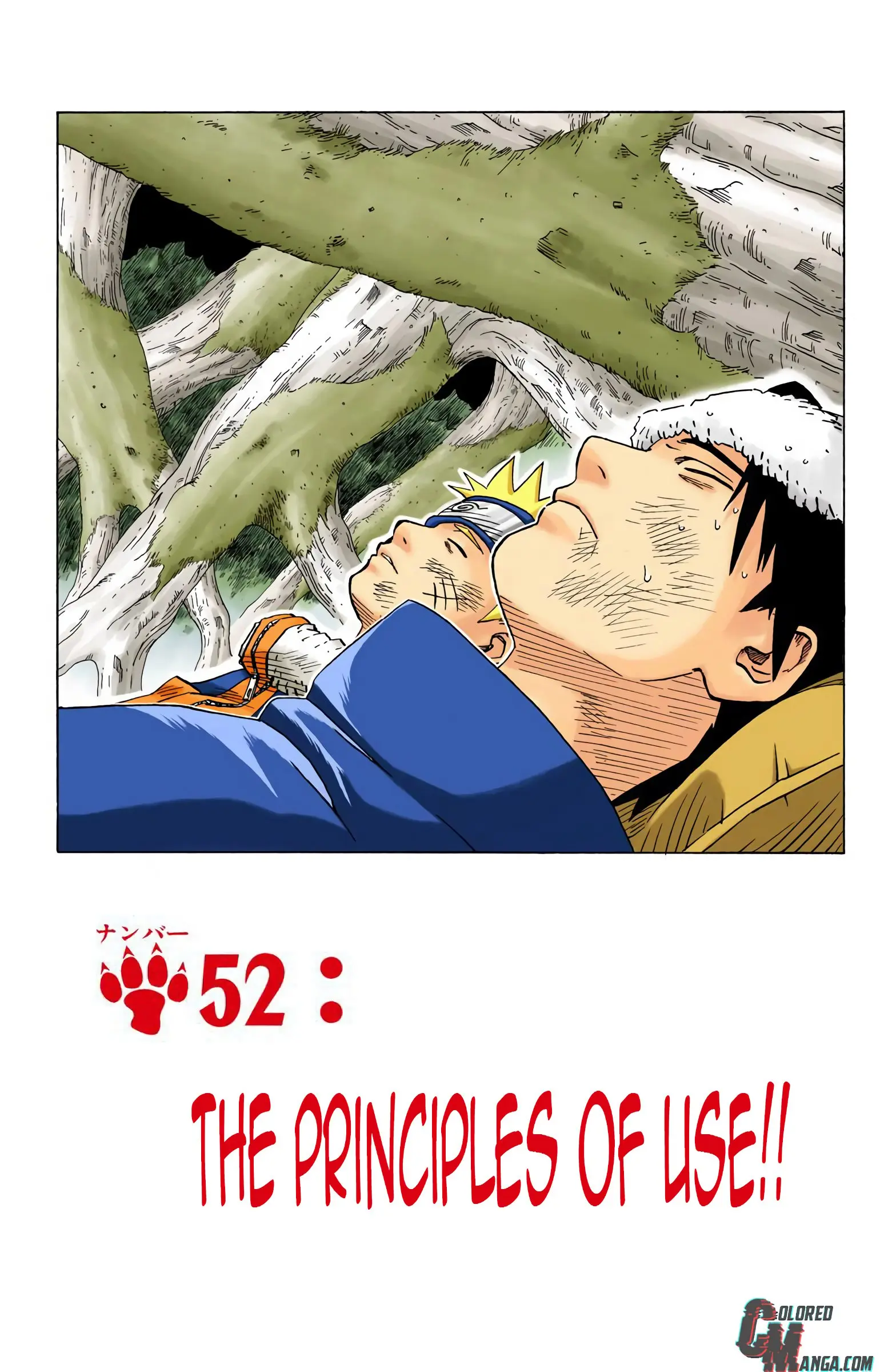 Naruto Colored Manga Online - Chapter 52 - Page 1