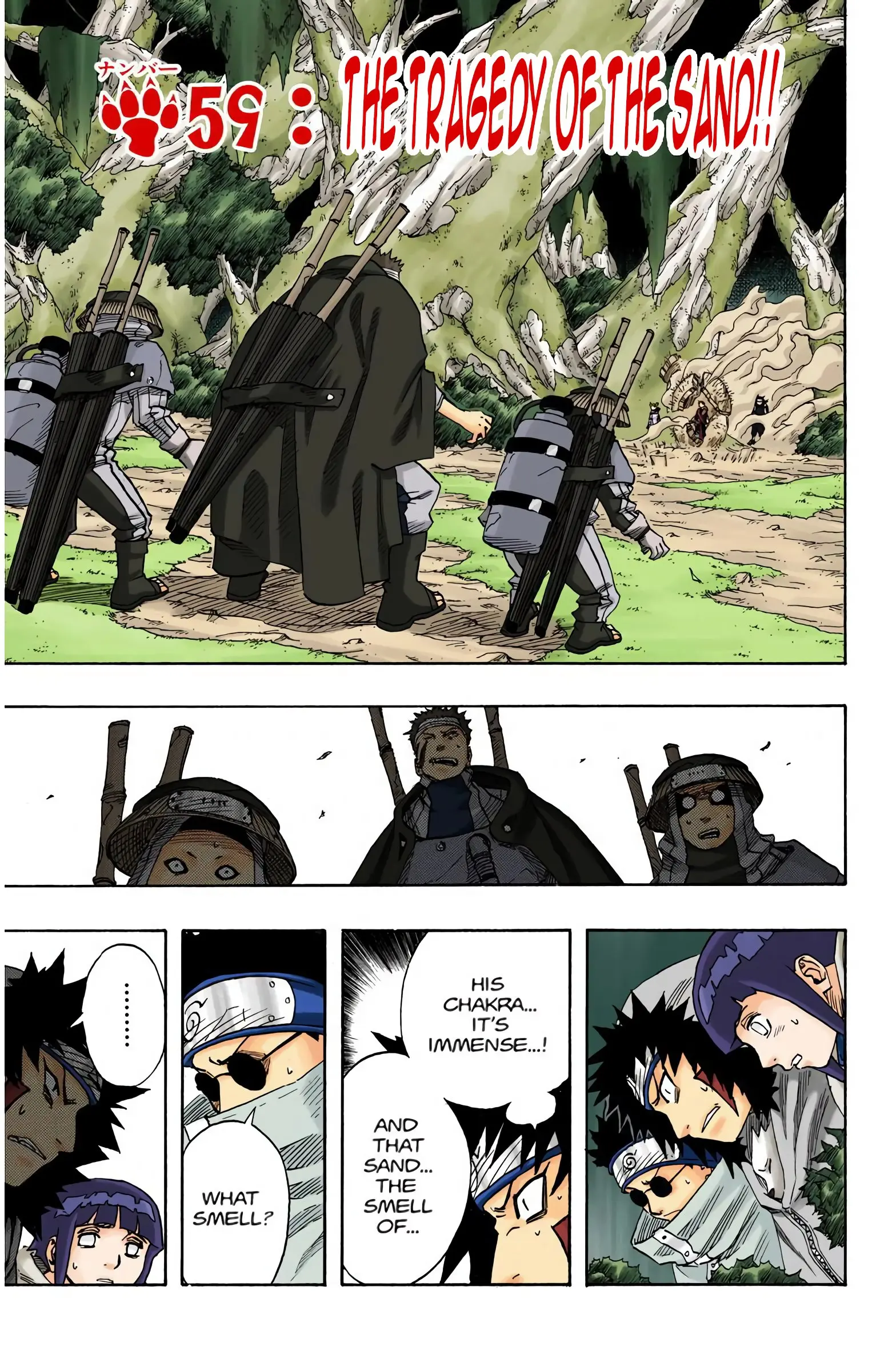 Naruto Colored Manga Online - Chapter 59 - Page 1