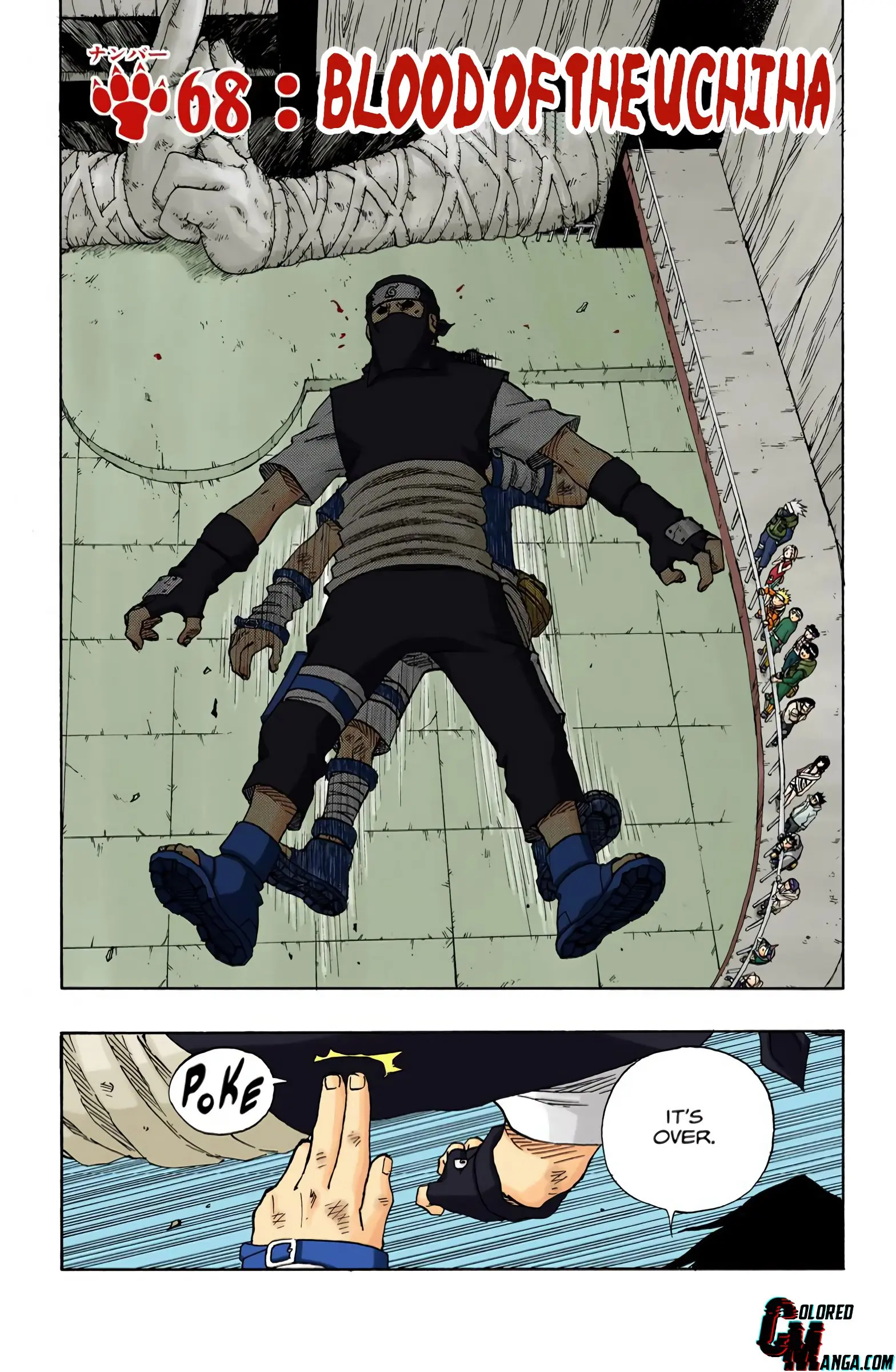 Naruto Colored Manga Online - Chapter 68 - Page 1