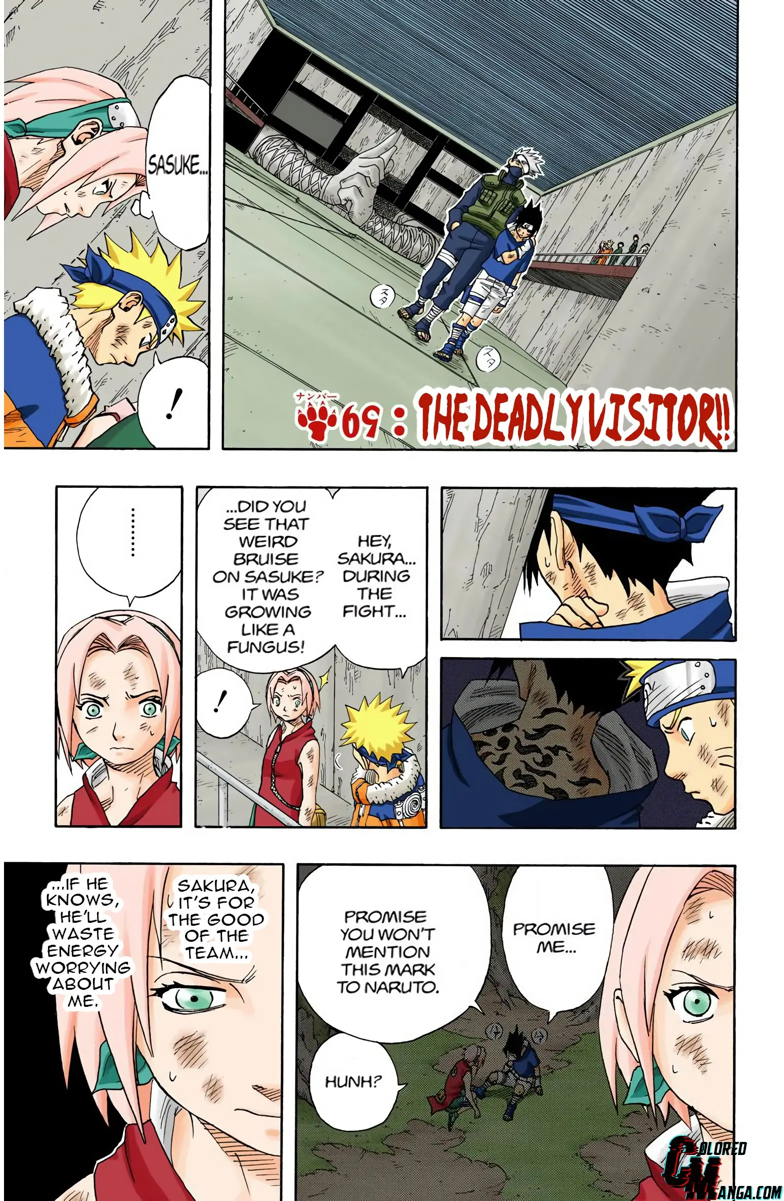 Naruto Colored Manga Online - Chapter 69 - Page 1