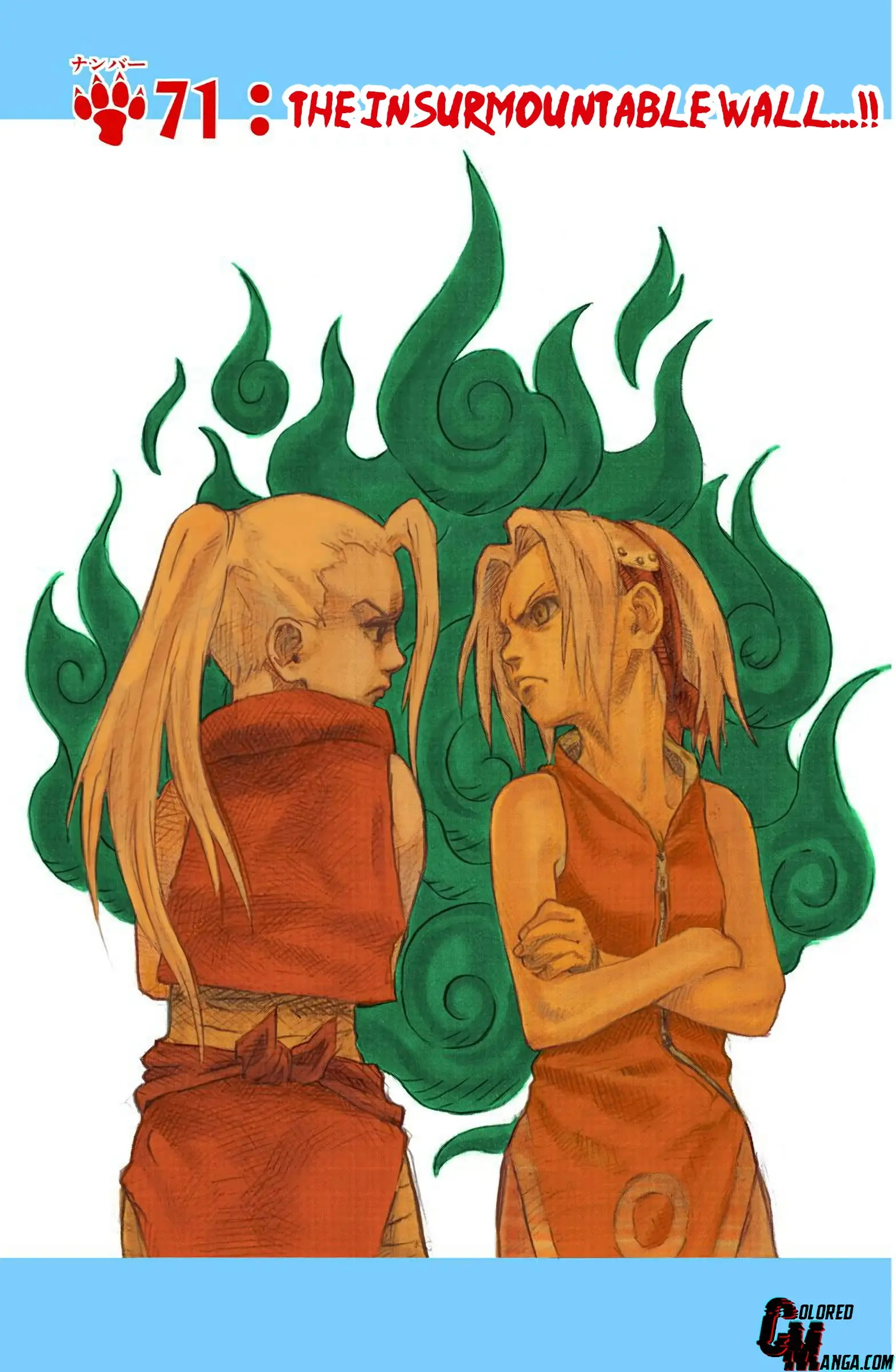 Naruto Colored Manga Online - Chapter 71 - Page 1