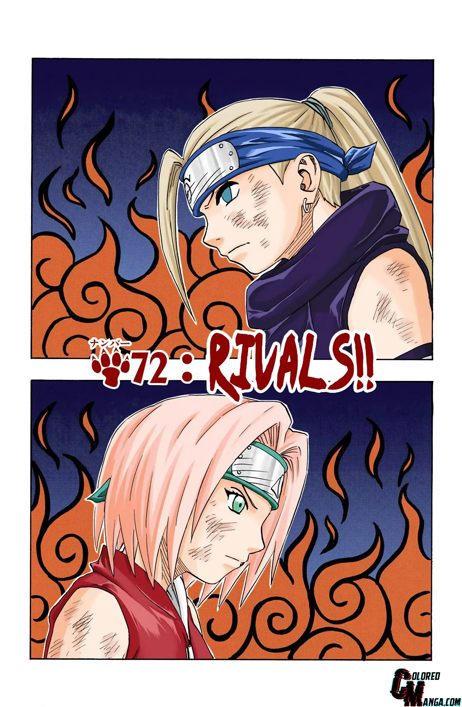Naruto Colored Manga Online - Chapter 72 - Page 1