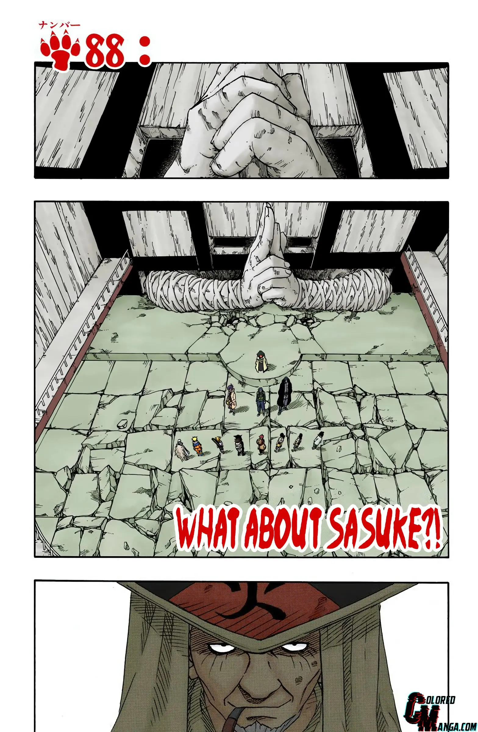 Naruto Colored Manga Online - Chapter 88 - Page 1