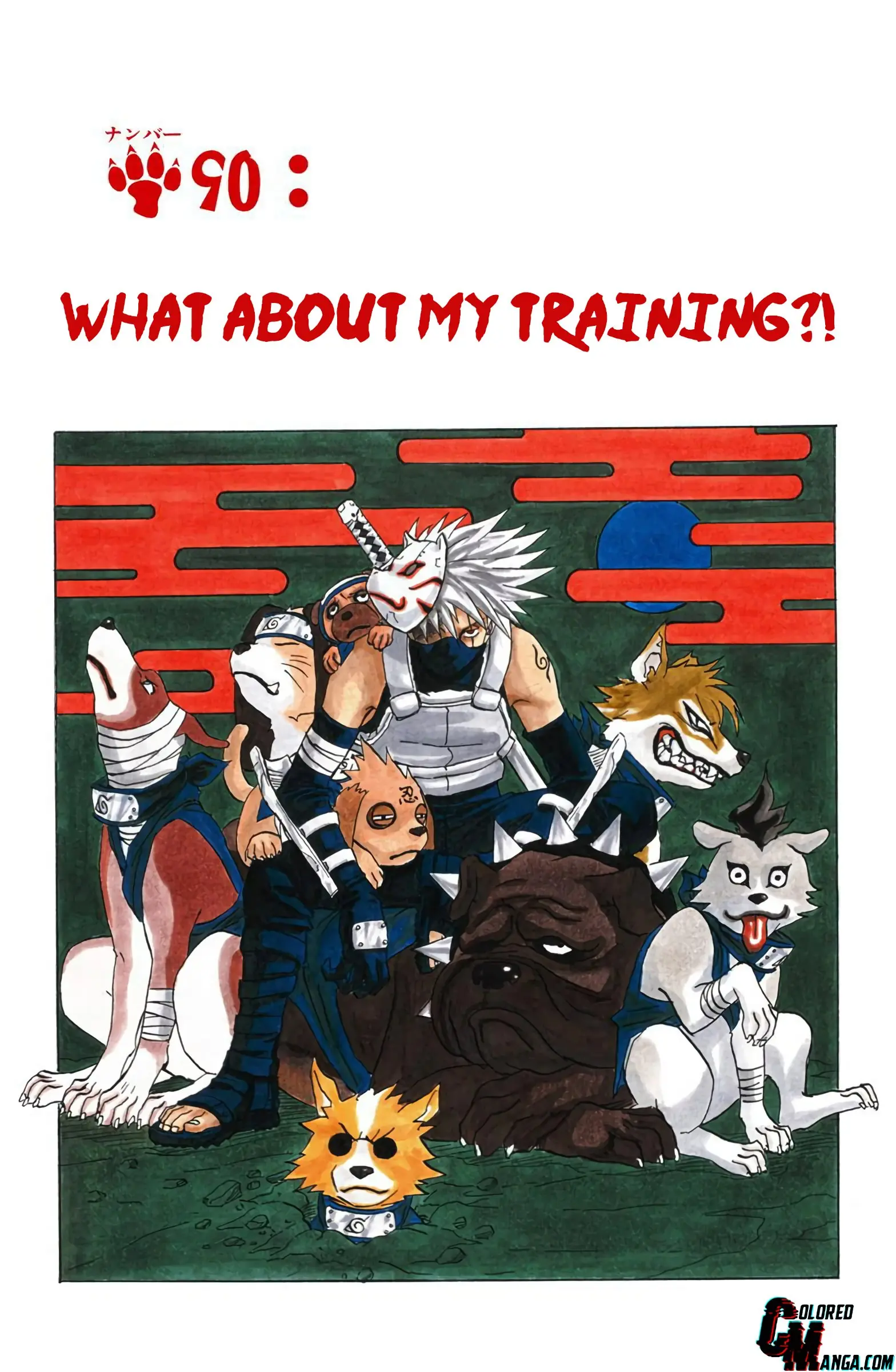 Naruto Colored Manga Online - Chapter 90 - Page 1