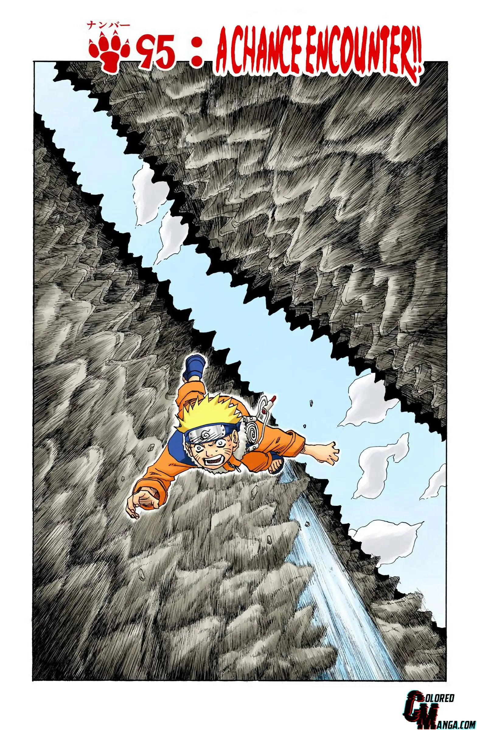 Naruto Colored Manga Online - Chapter 95 - Page 1