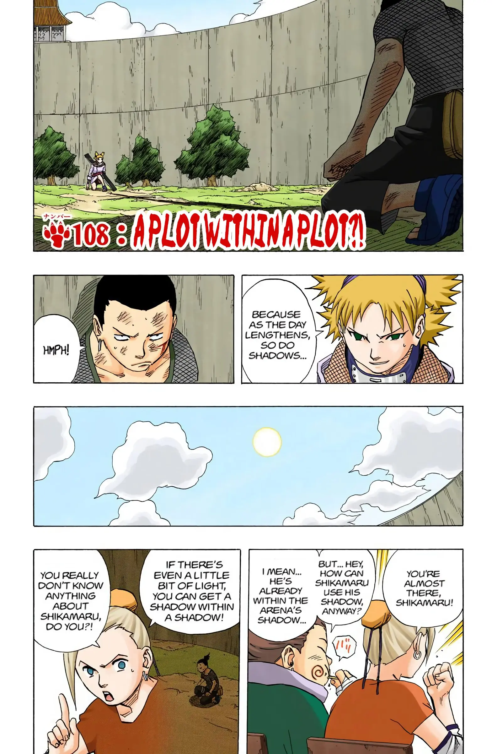 Naruto Colored Manga Online - Chapter 108 - Page 1