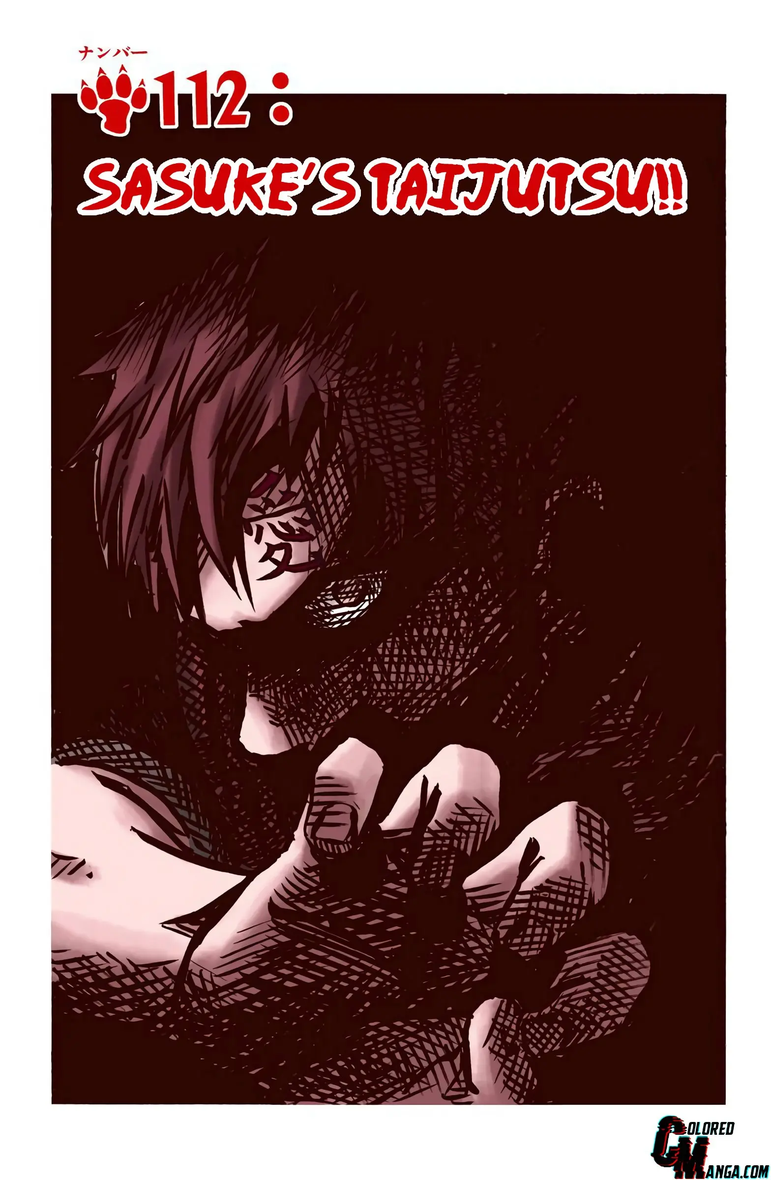 Naruto Colored Manga Online - Chapter 112 - Page 1