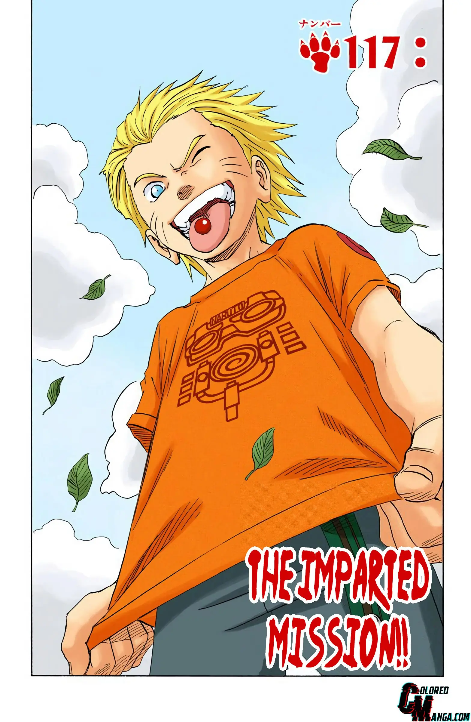 Naruto Colored Manga Online - Chapter 117 - Page 1