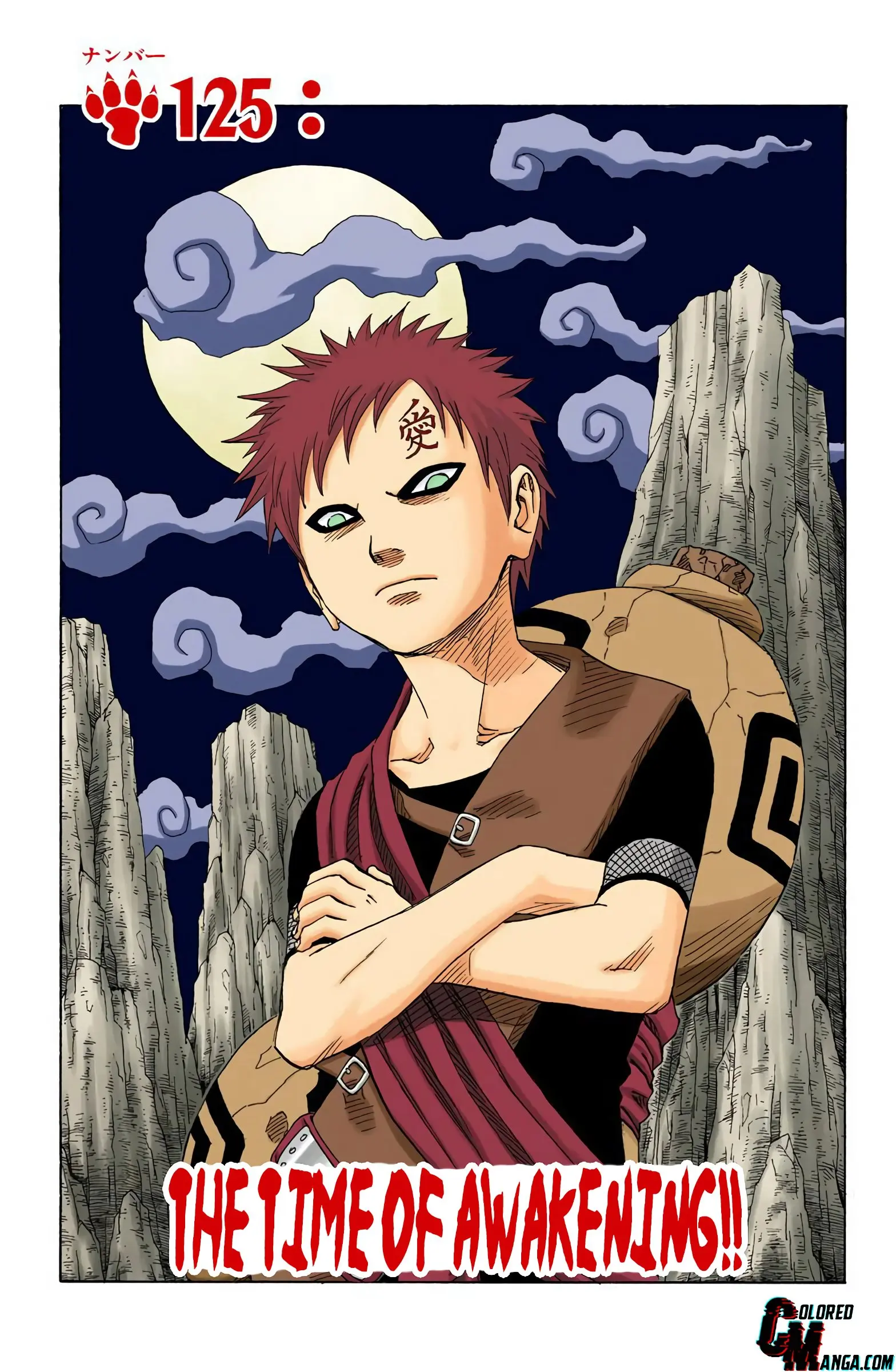 Naruto Colored Manga Online - Chapter 125 - Page 1