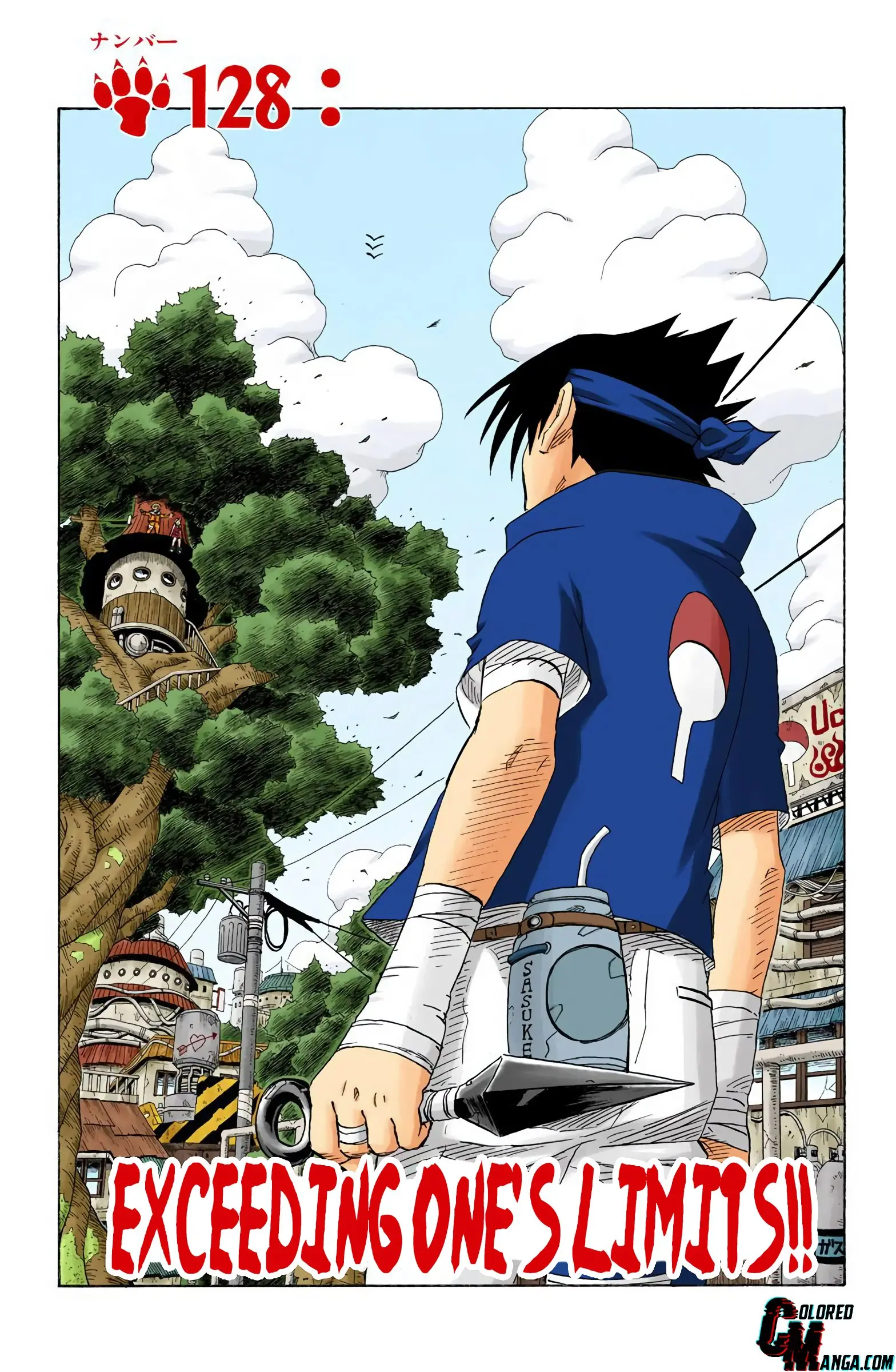 Naruto Colored Manga Online - Chapter 128 - Page 1