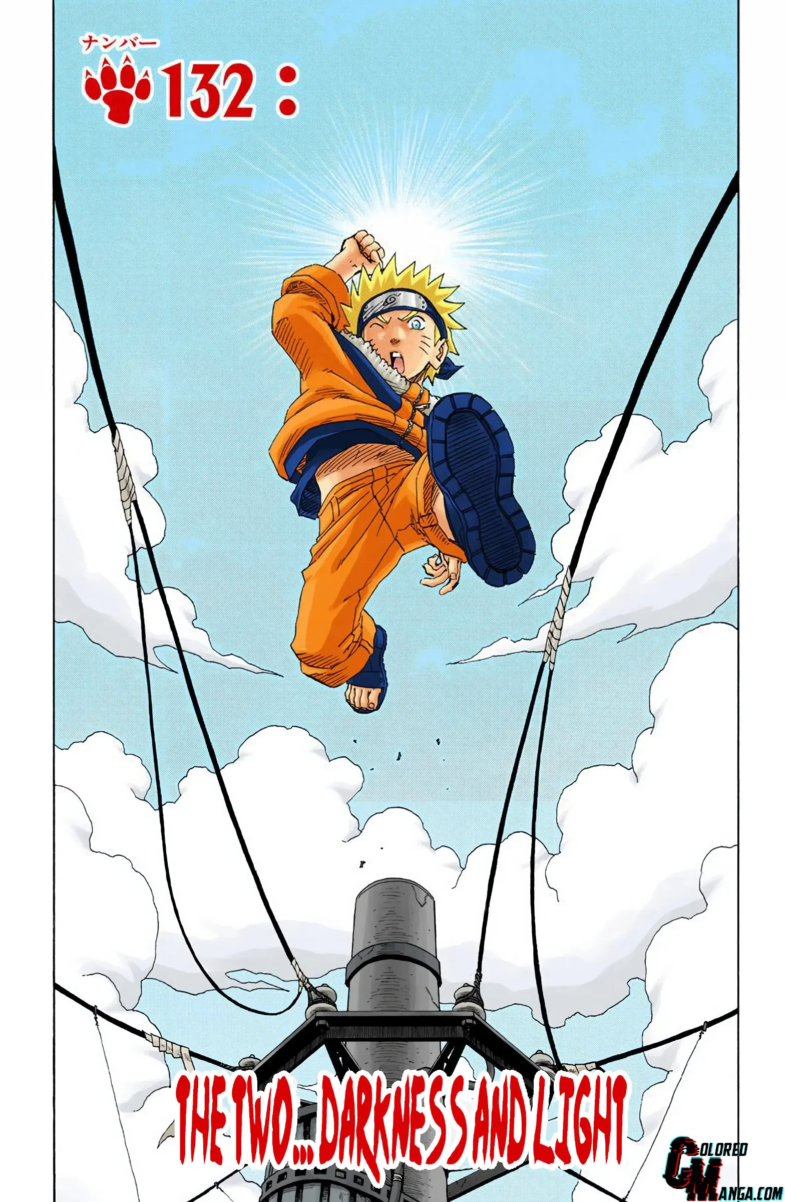 Naruto Colored Manga Online - Chapter 132 - Page 1