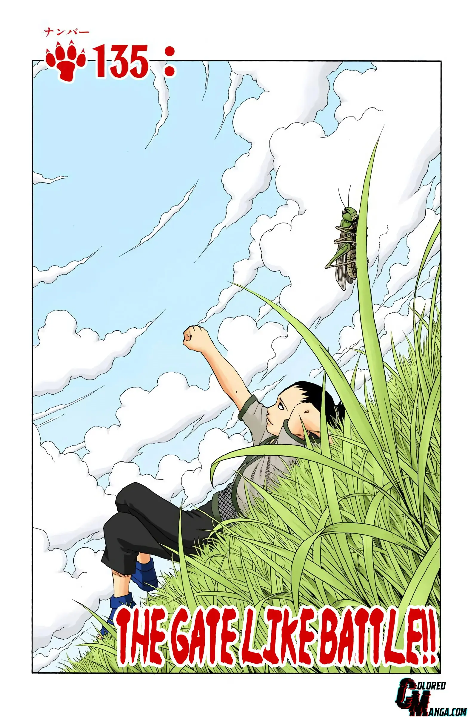 Naruto Colored Manga Online - Chapter 135 - Page 1