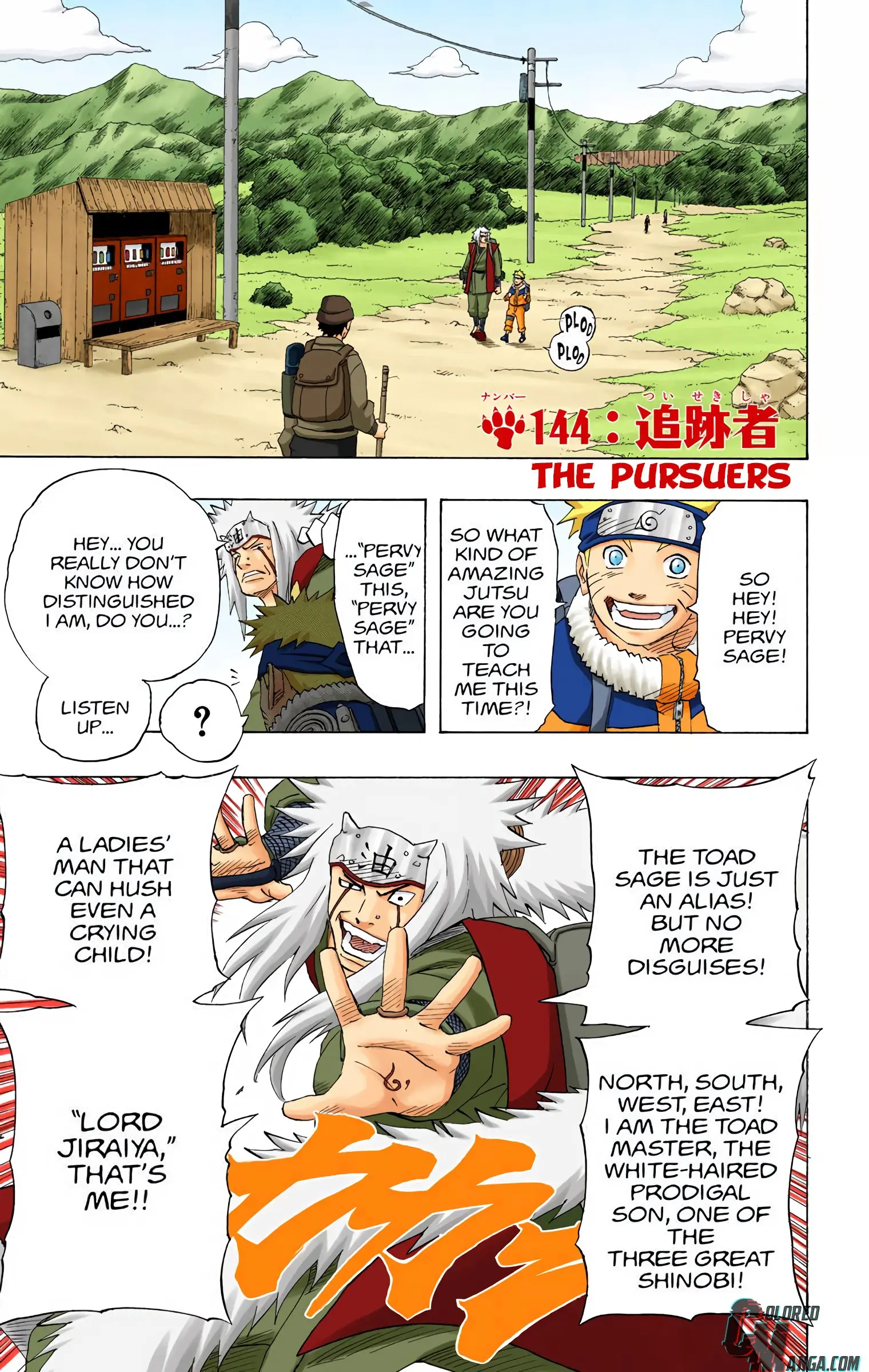 Naruto Colored Manga Online - Chapter 144 - Page 1