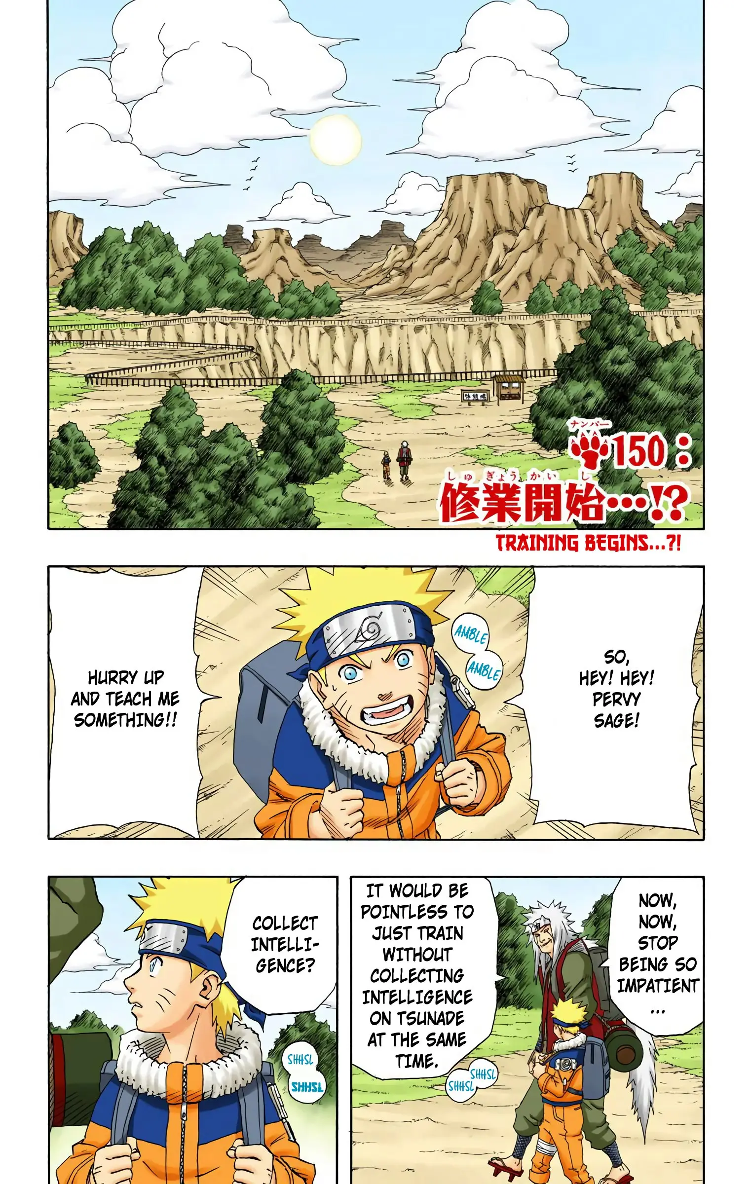 Naruto Colored Manga Online - Chapter 150 - Page 1