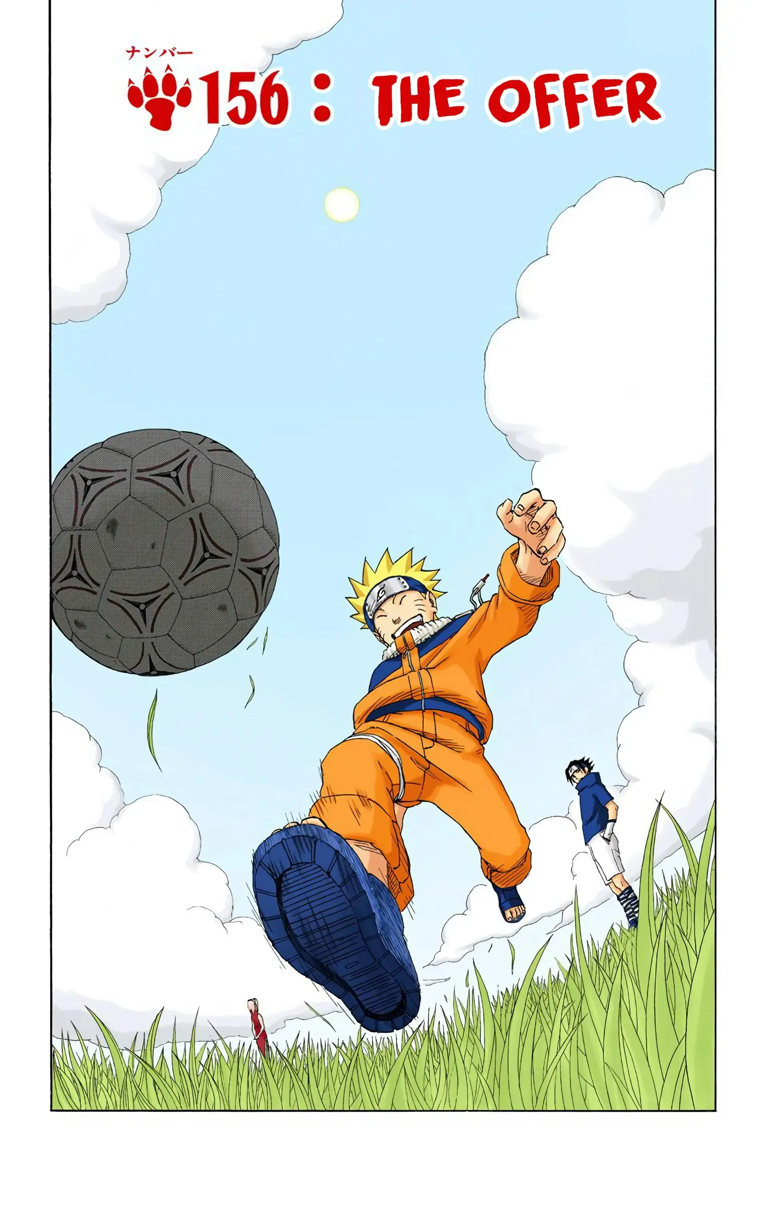 Naruto Colored Manga Online - Chapter 156 - Page 1